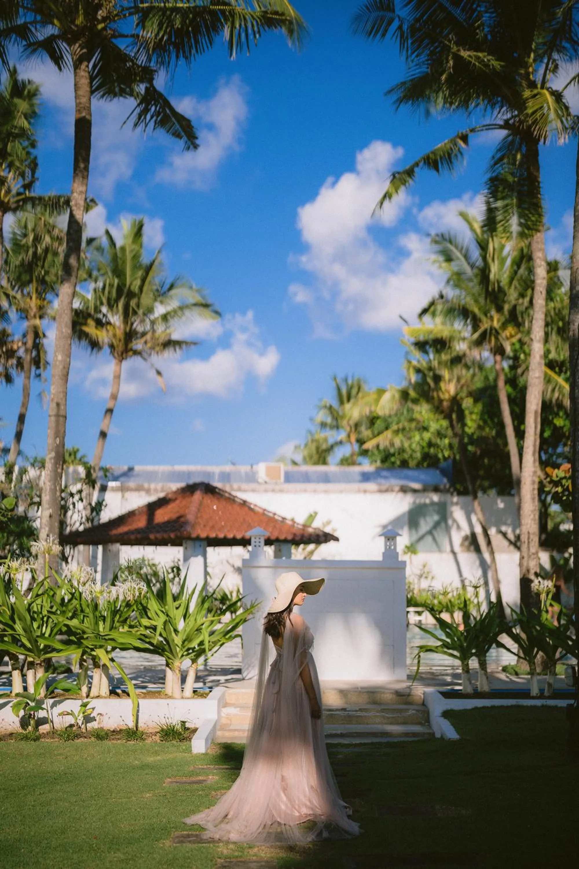 Garden view in Legong Keraton Beach Hotel