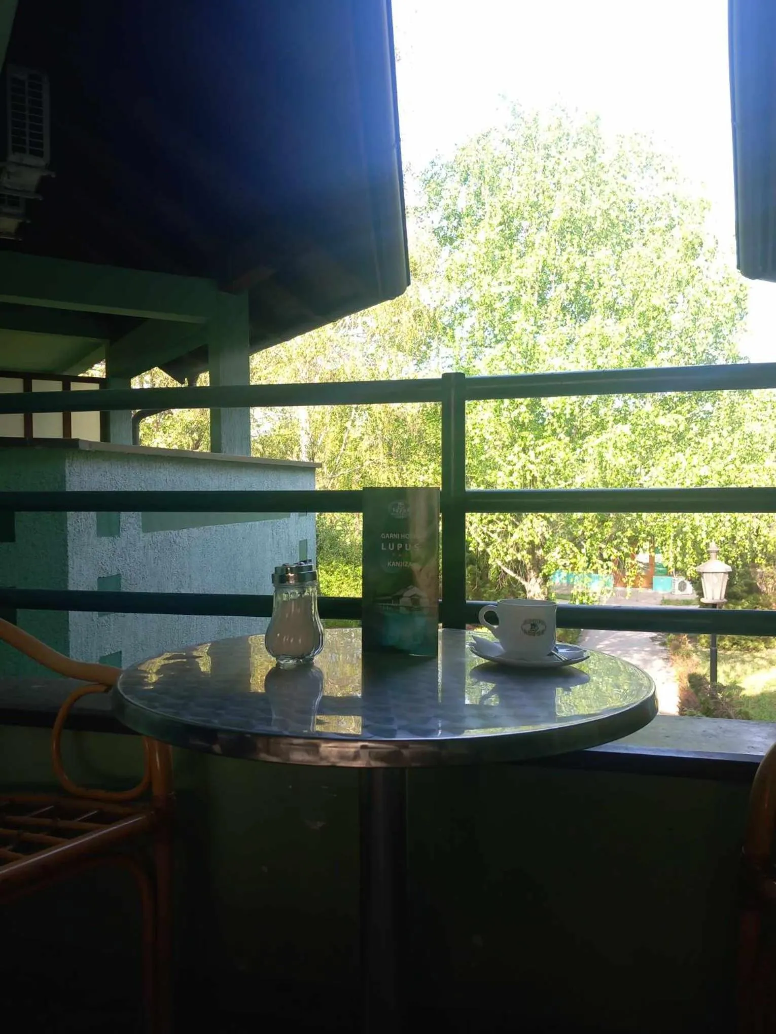 Balcony/Terrace in Garni Lupus prenoćište