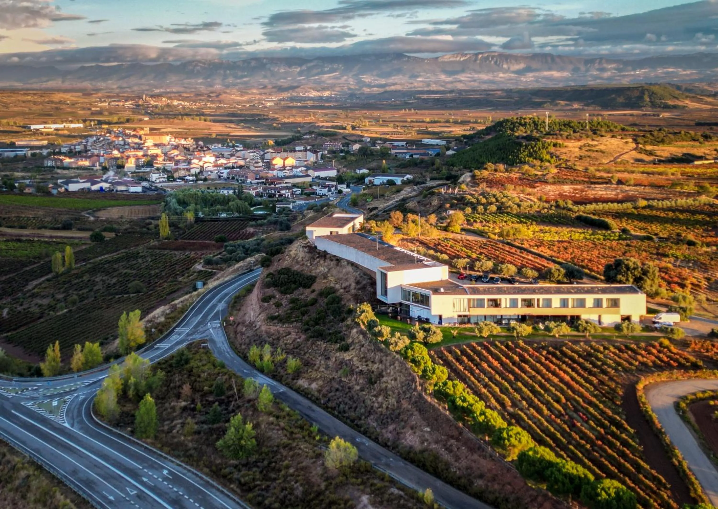 Bird's eye view in Hotel-Bodega Finca de Los Arandinos