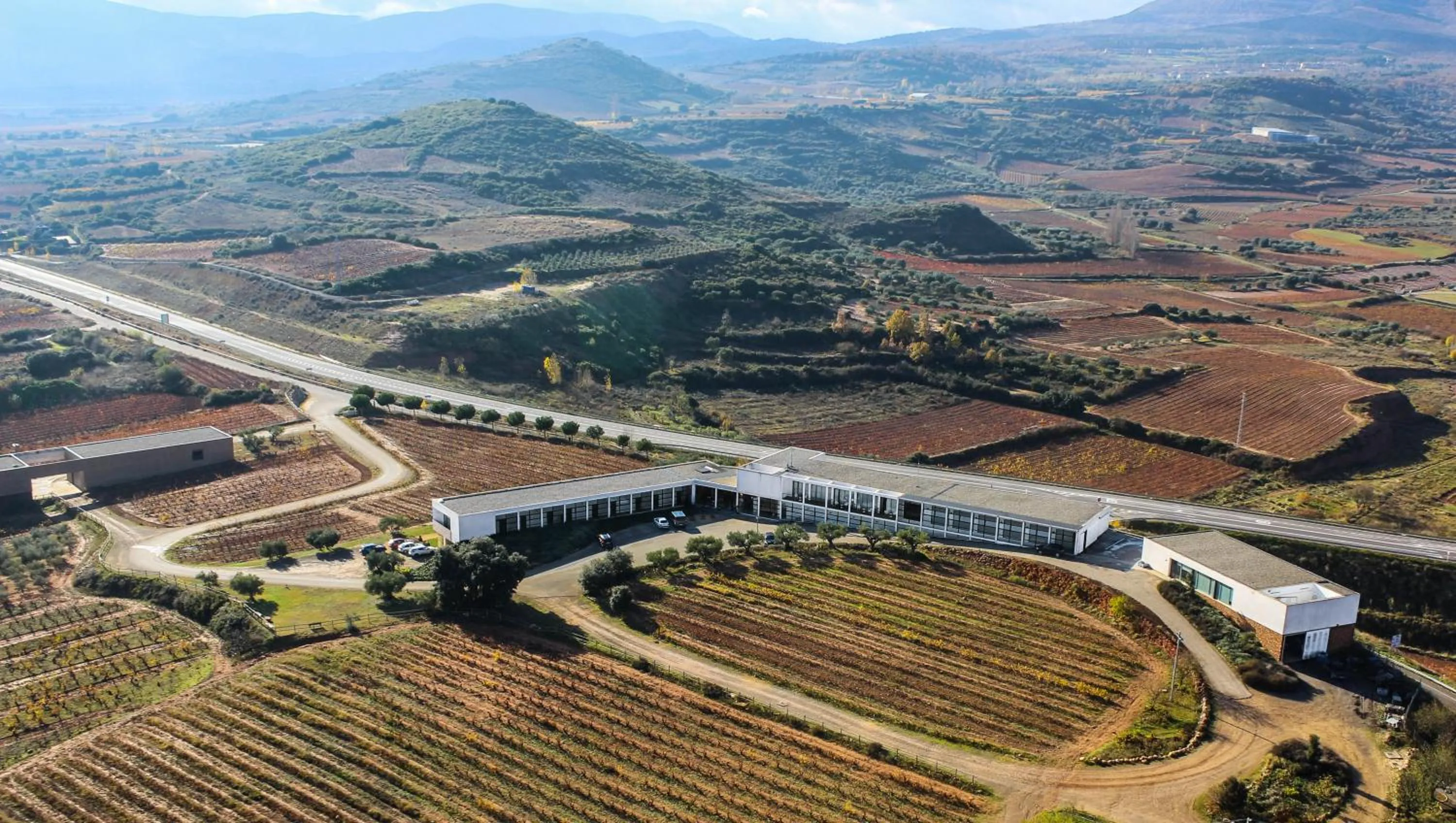 Bird's eye view in Hotel-Bodega Finca de Los Arandinos
