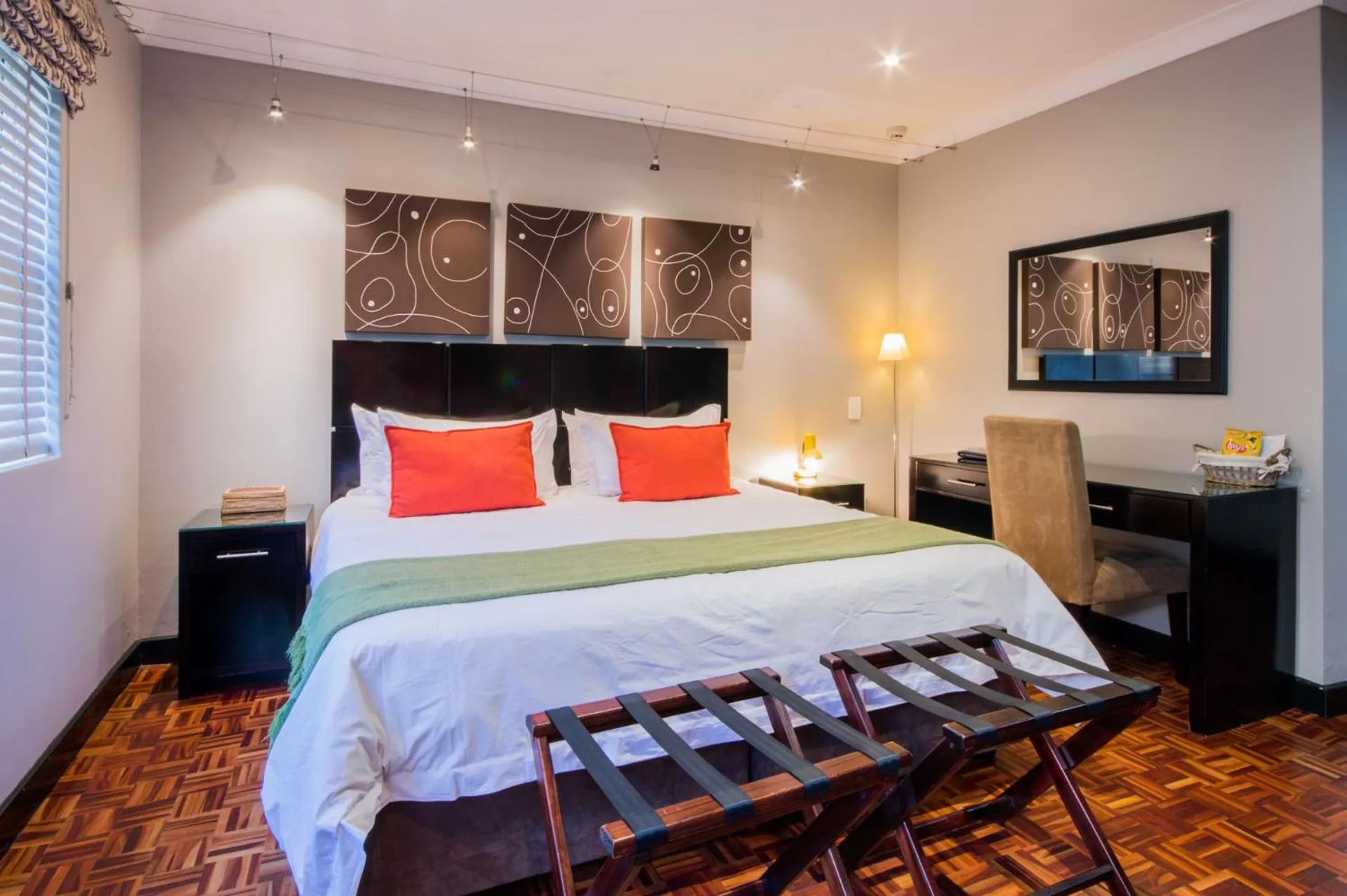 Bed in Glendower View Guest House