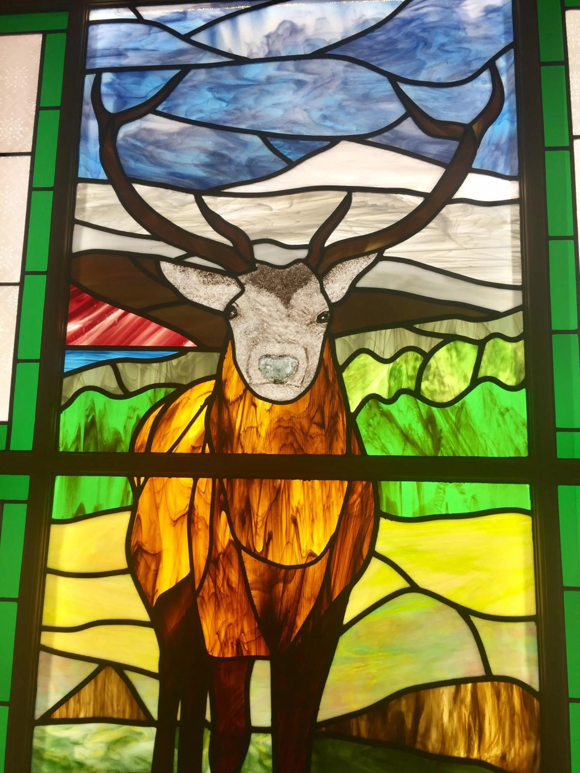 Decorative detail in Fernbank House