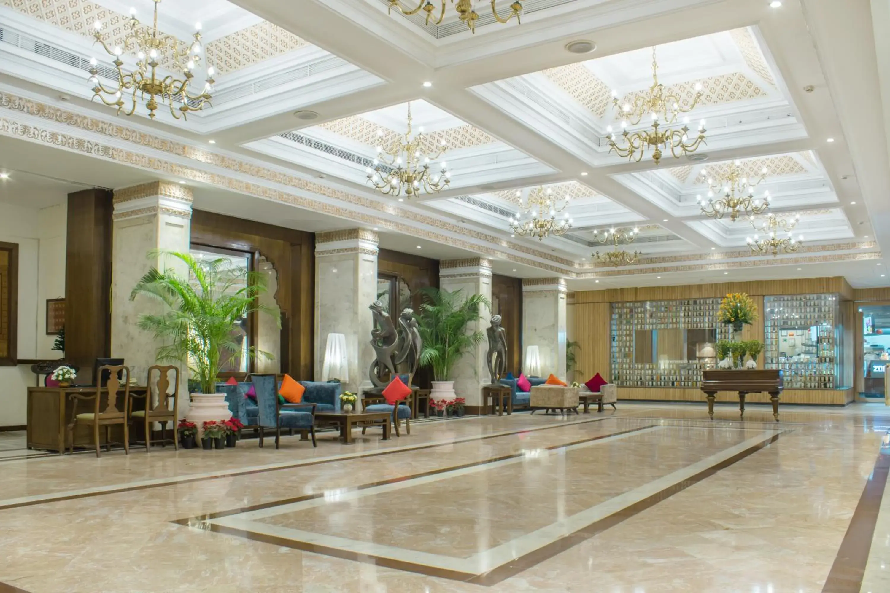 Lobby or reception in Clarks Amer Lobby or reception in Clarks Amer