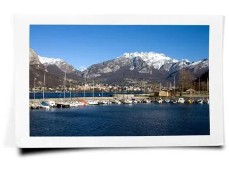 Lake view in B&B Il Cortile