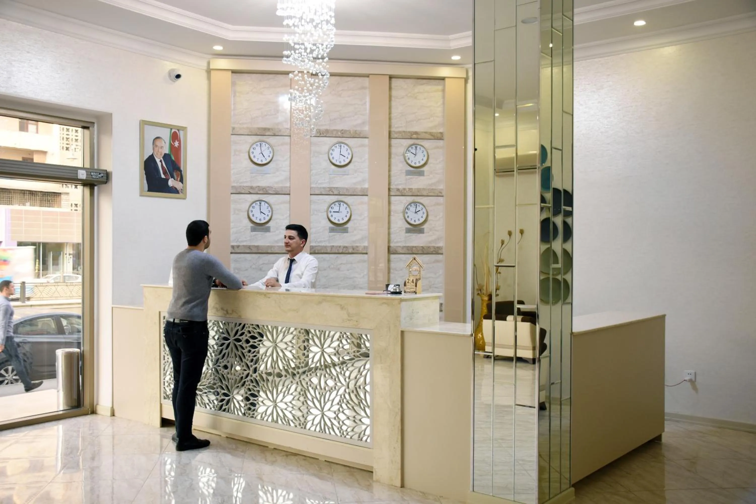 Lobby or reception in Consul Hotel
