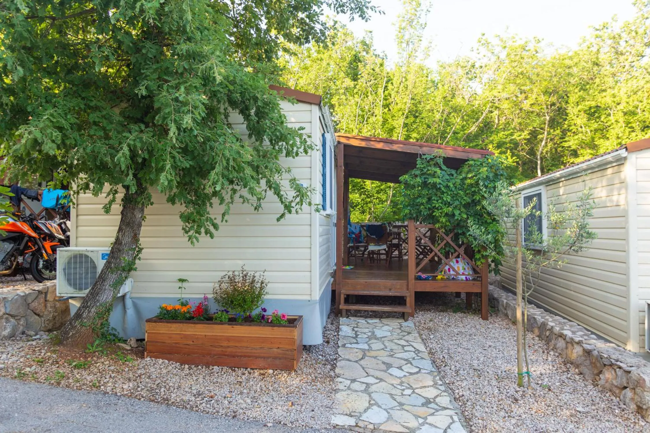 Patio in Krk Mobile Homes