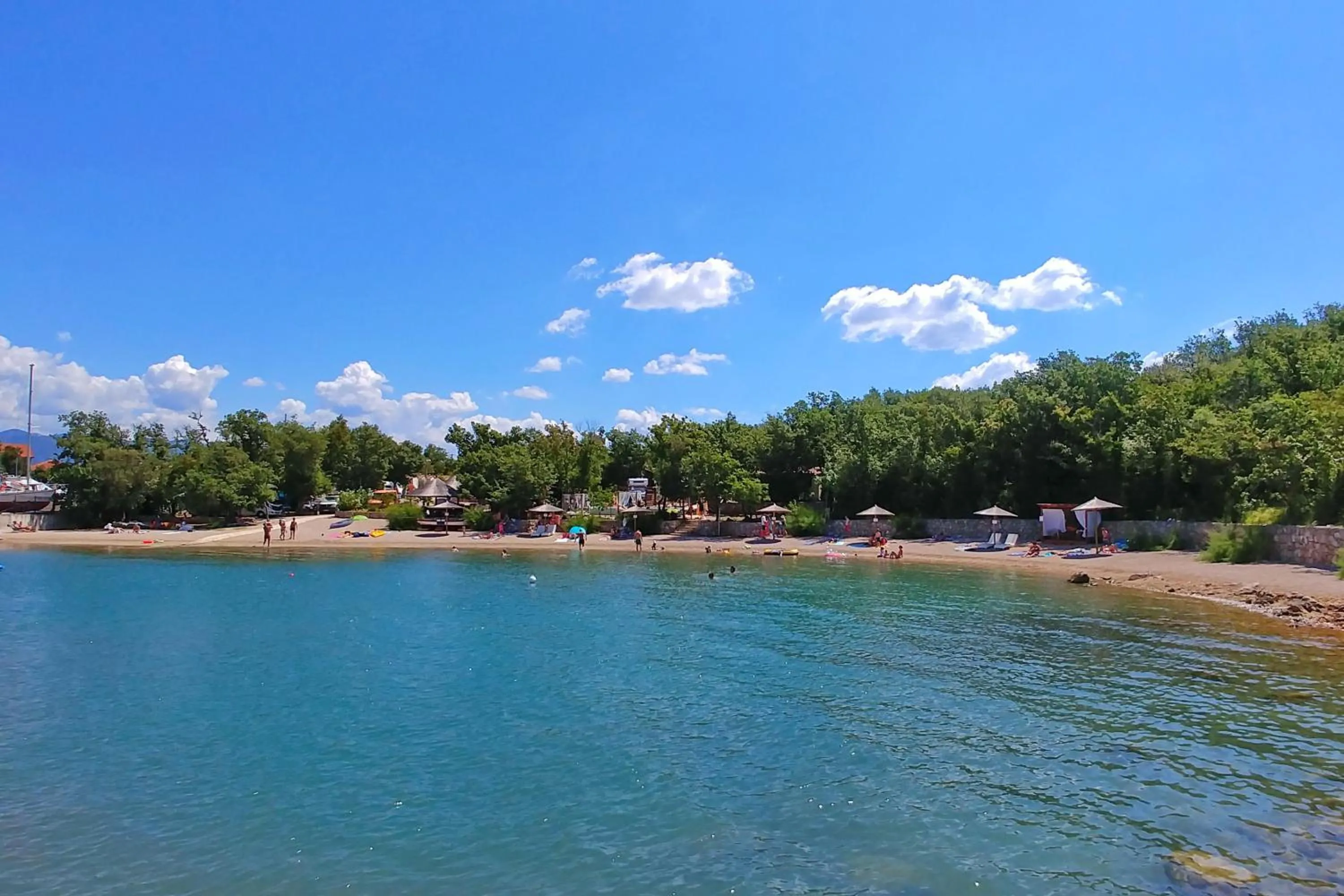 Natural landscape in Krk Mobile Homes