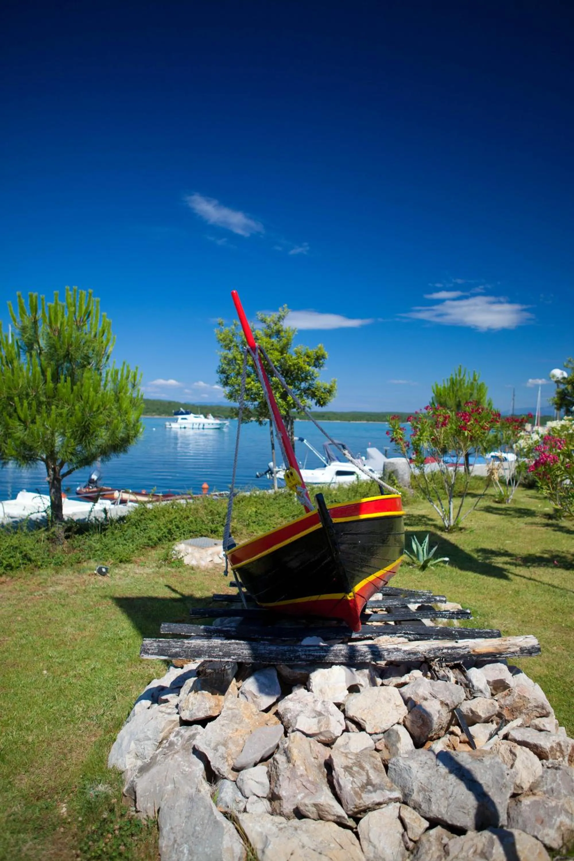 Area and facilities in Krk Mobile Homes