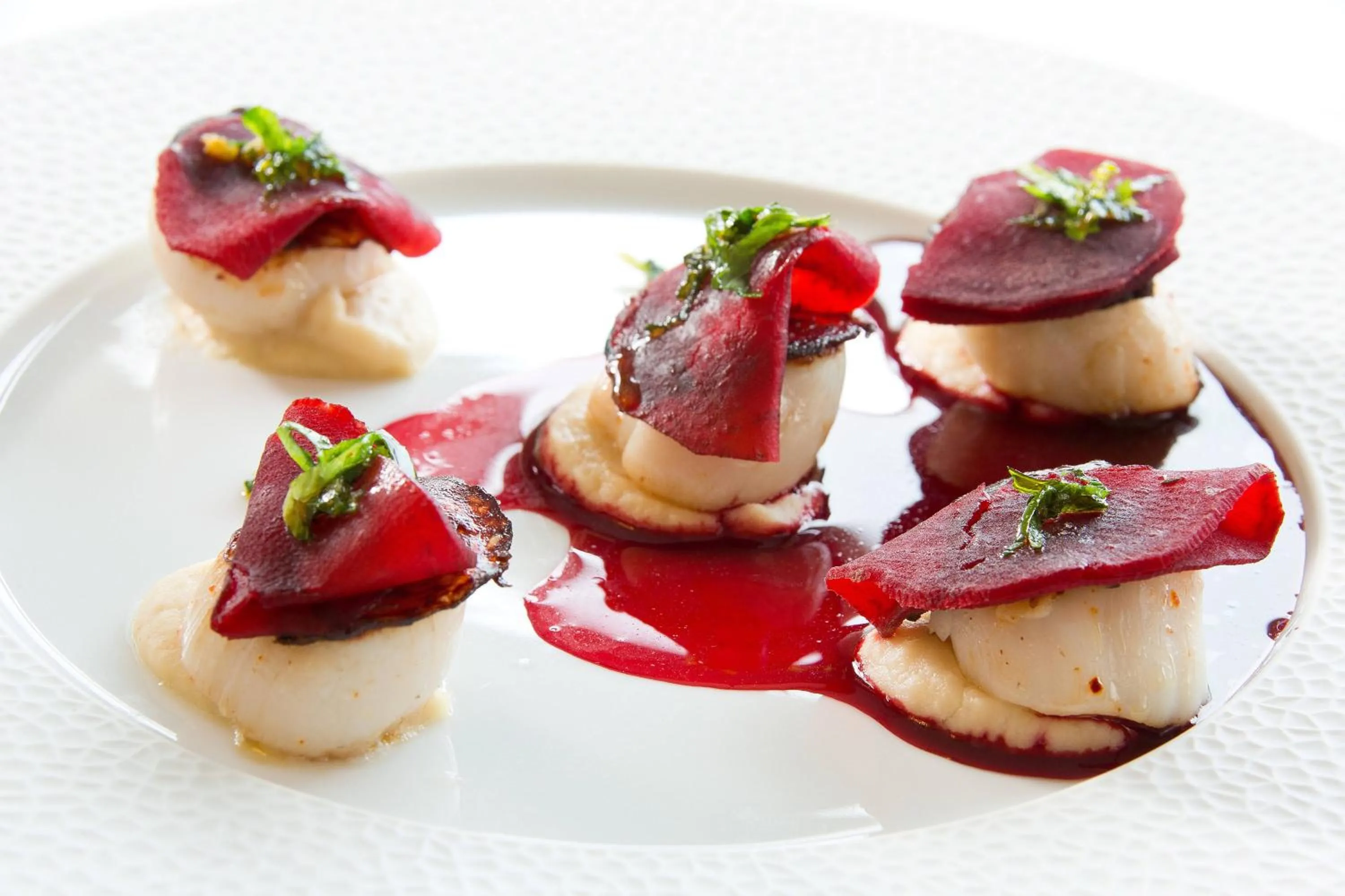 Food close-up in Chateau Le Prieuré Saumur - La Maison Younan