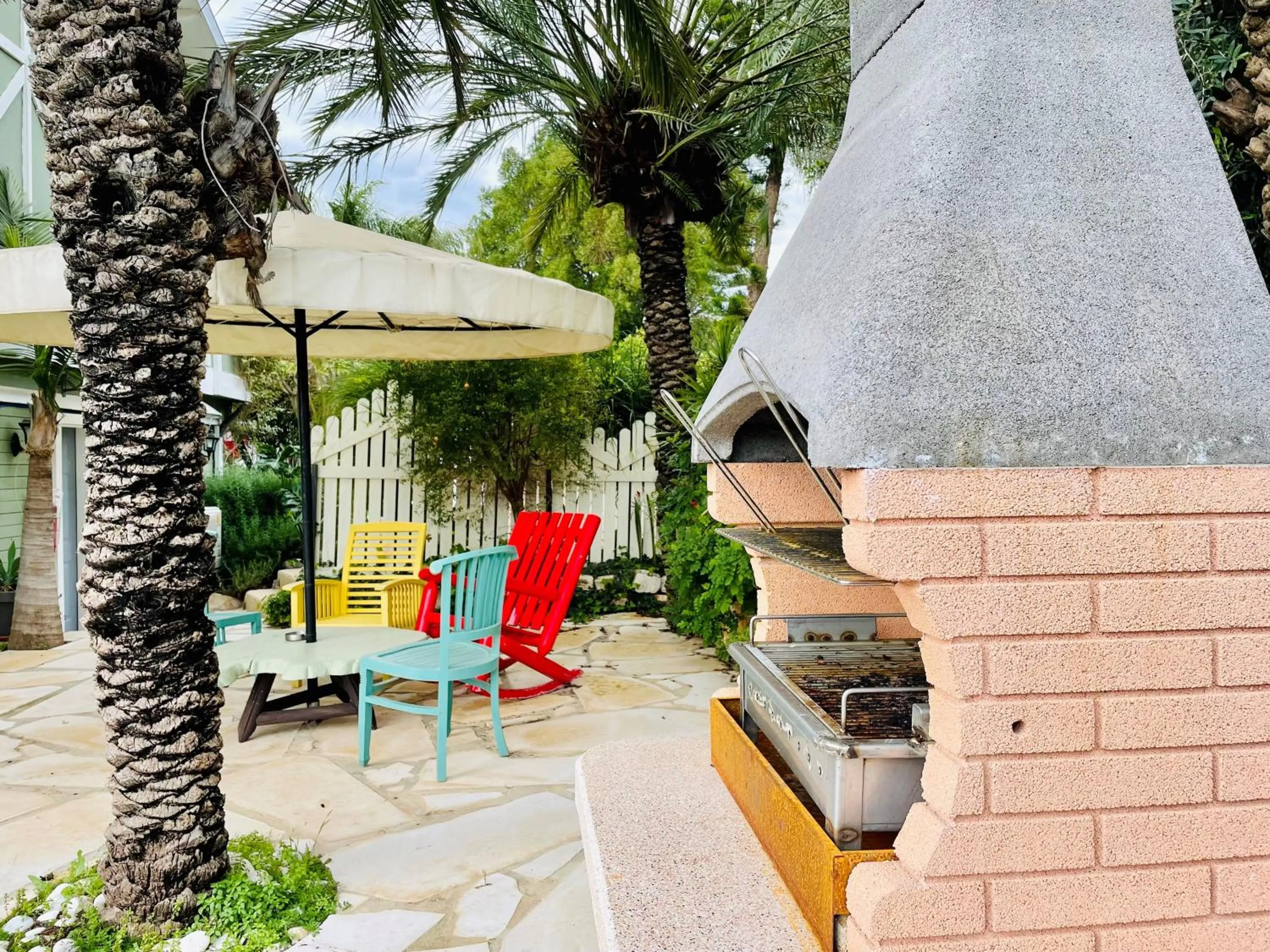 Patio in Out of Africa Resort