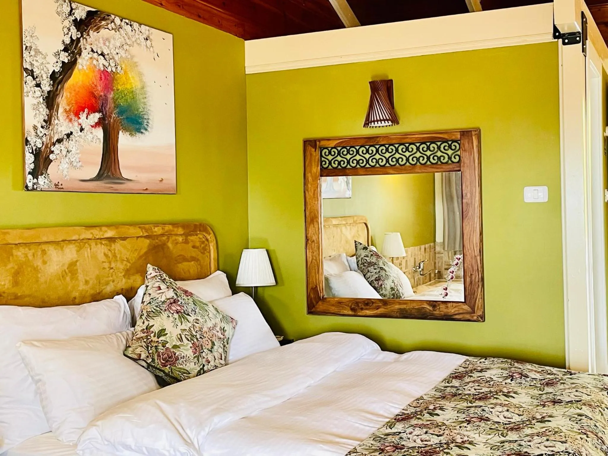 Living room, Bed in Out of Africa Resort