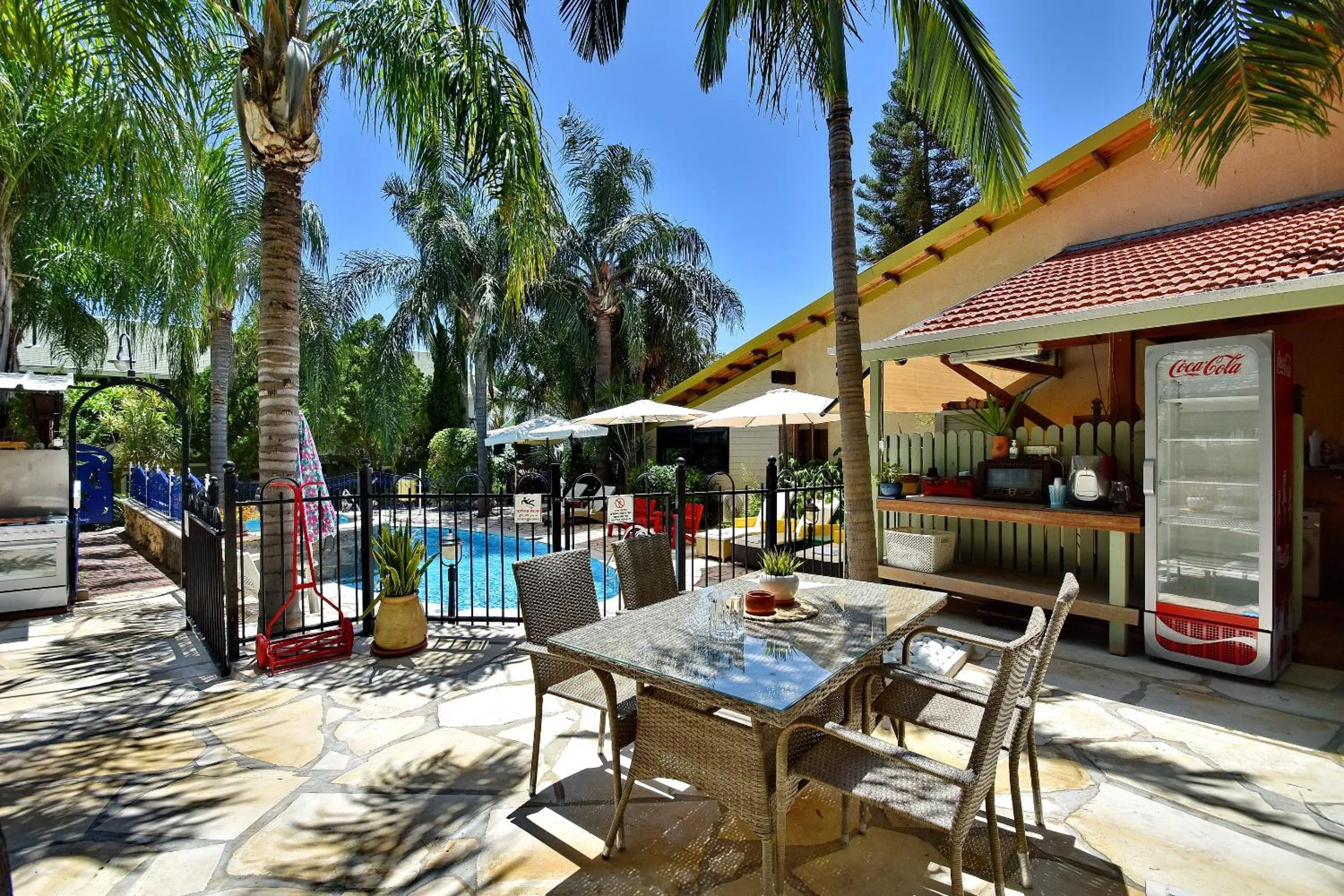 Swimming pool in Out of Africa Resort