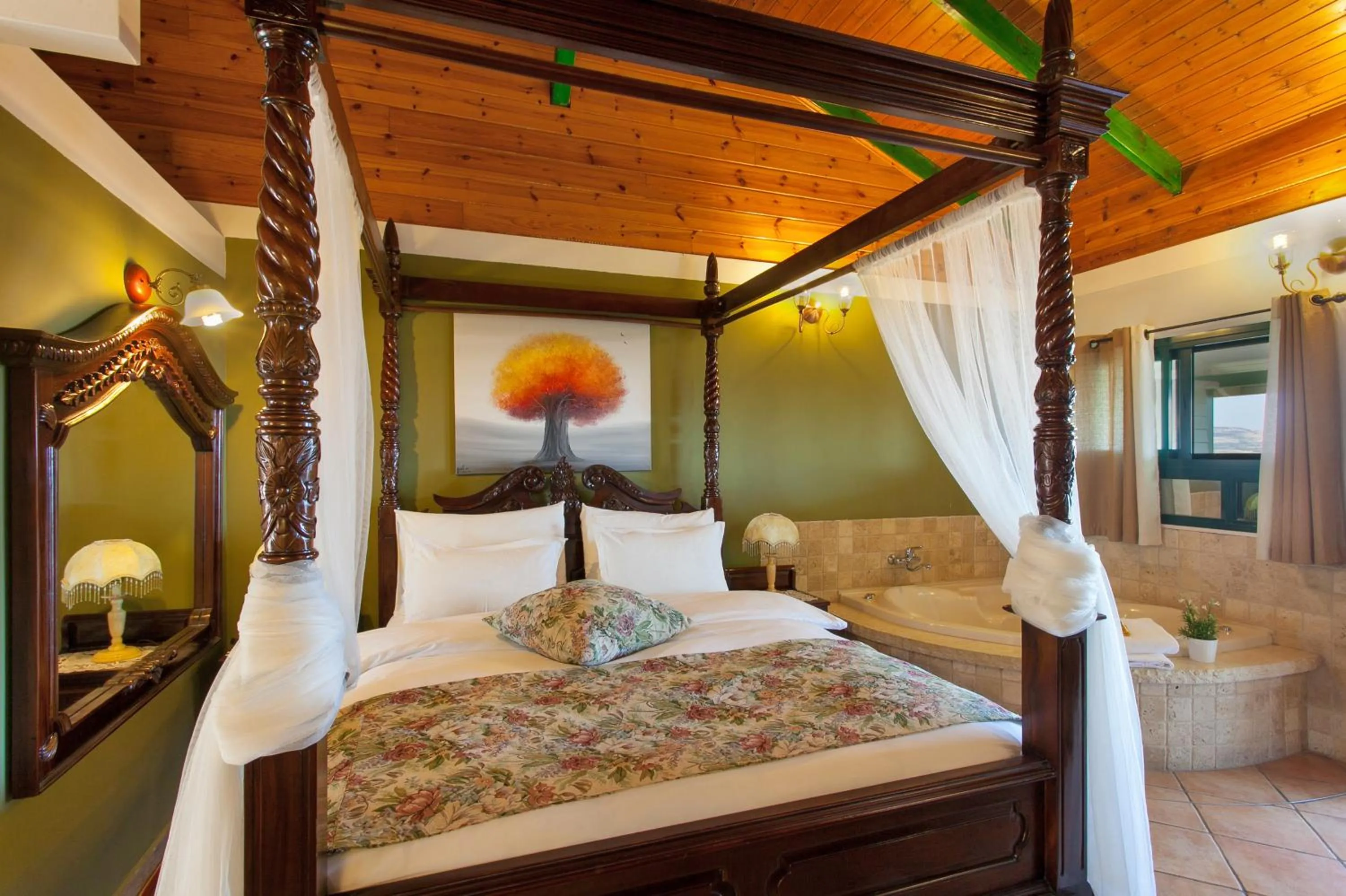 Living room, Bed in Out of Africa Resort