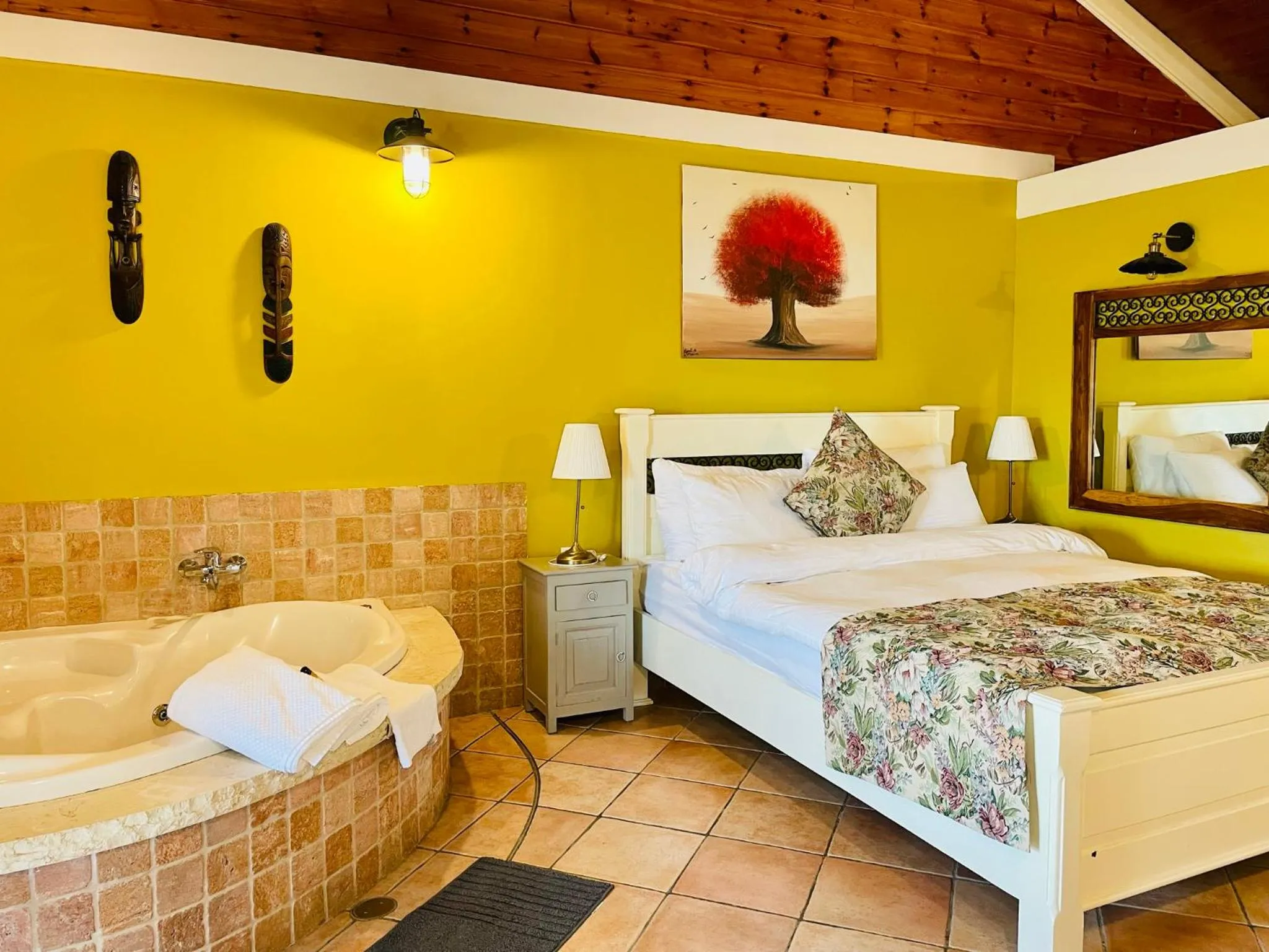 Bedroom, Bed in Out of Africa Resort