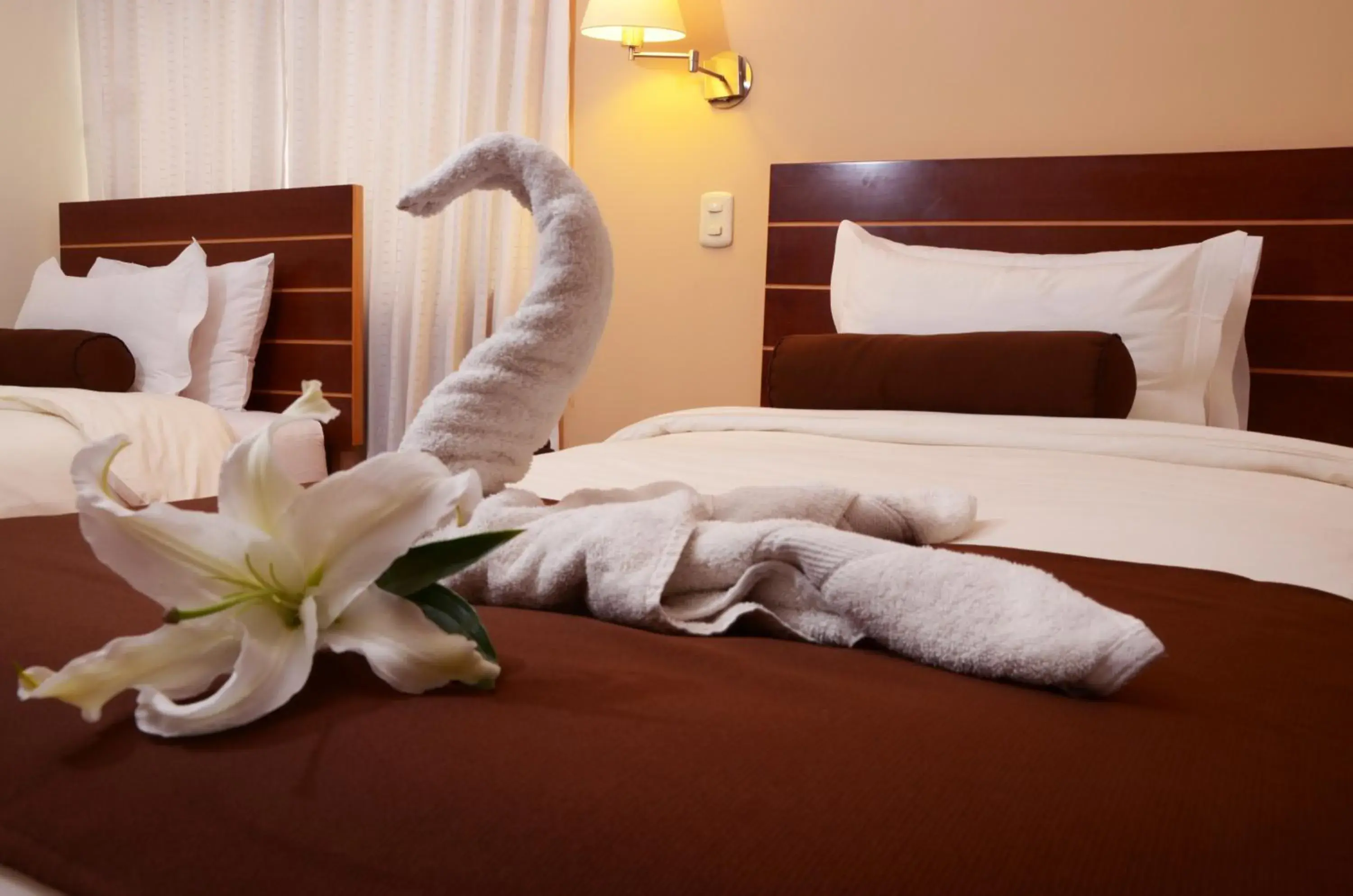 Bed in Kapac Inn Hotel Bed in Kapac Inn Hotel