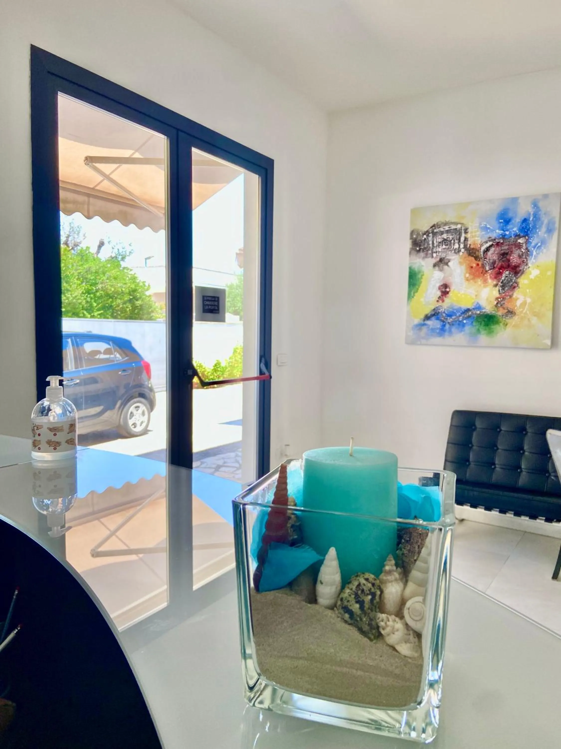 Lobby or reception in B&B Costa Azzurra