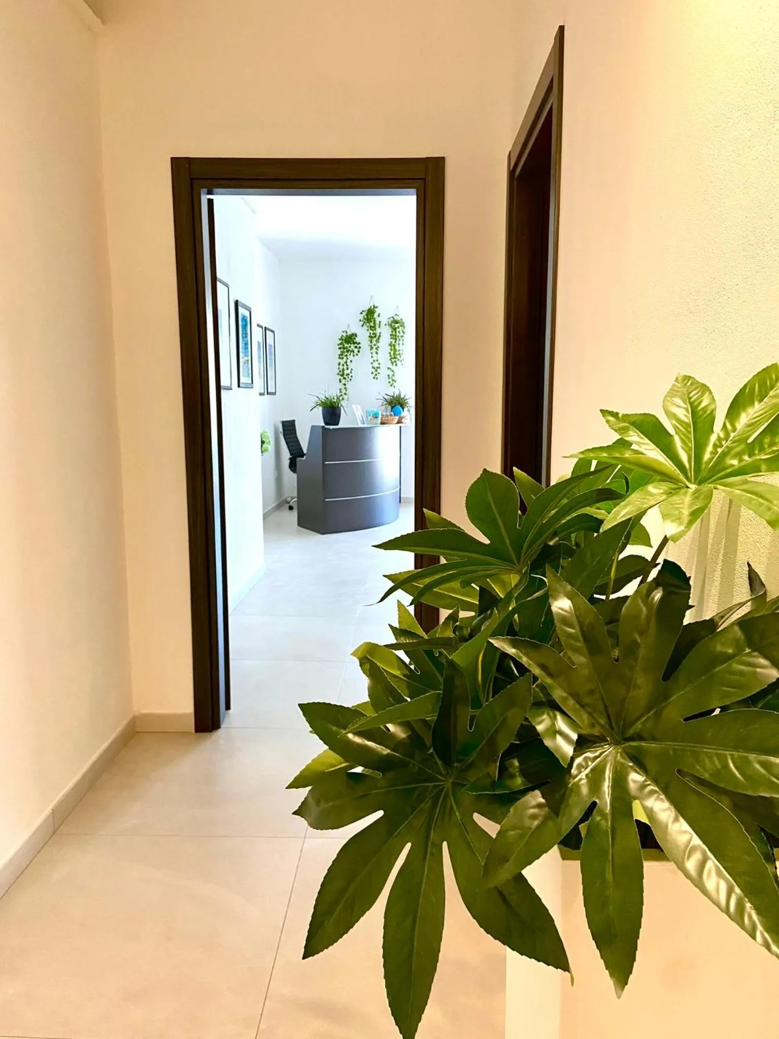 Lobby or reception in B&B Costa Azzurra