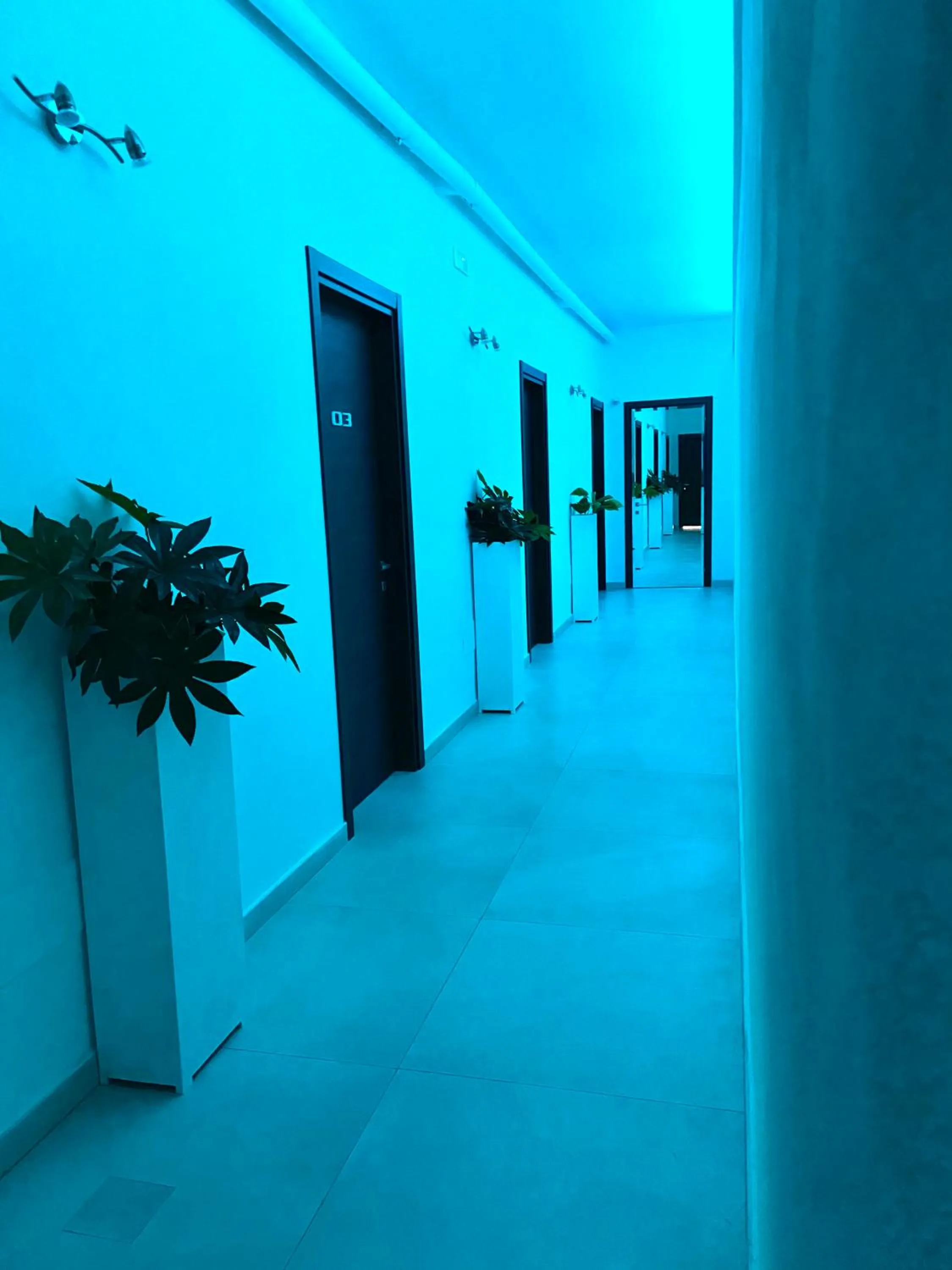 Lobby or reception in B&B Costa Azzurra