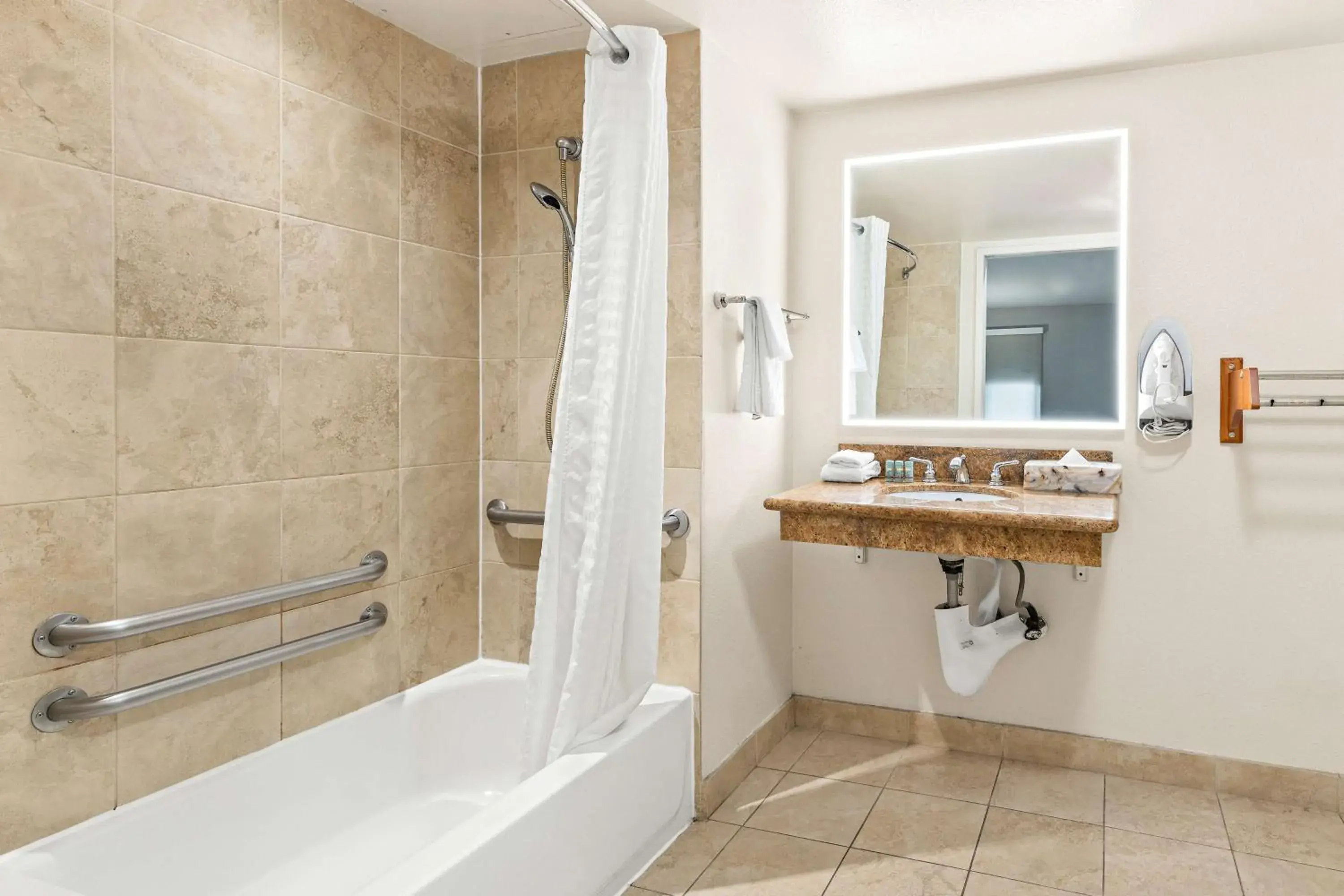 Bathroom in Best Western Chula Vista/Otay Valley Hotel Bathroom in Best Western Chula Vista/Otay Valley Hotel