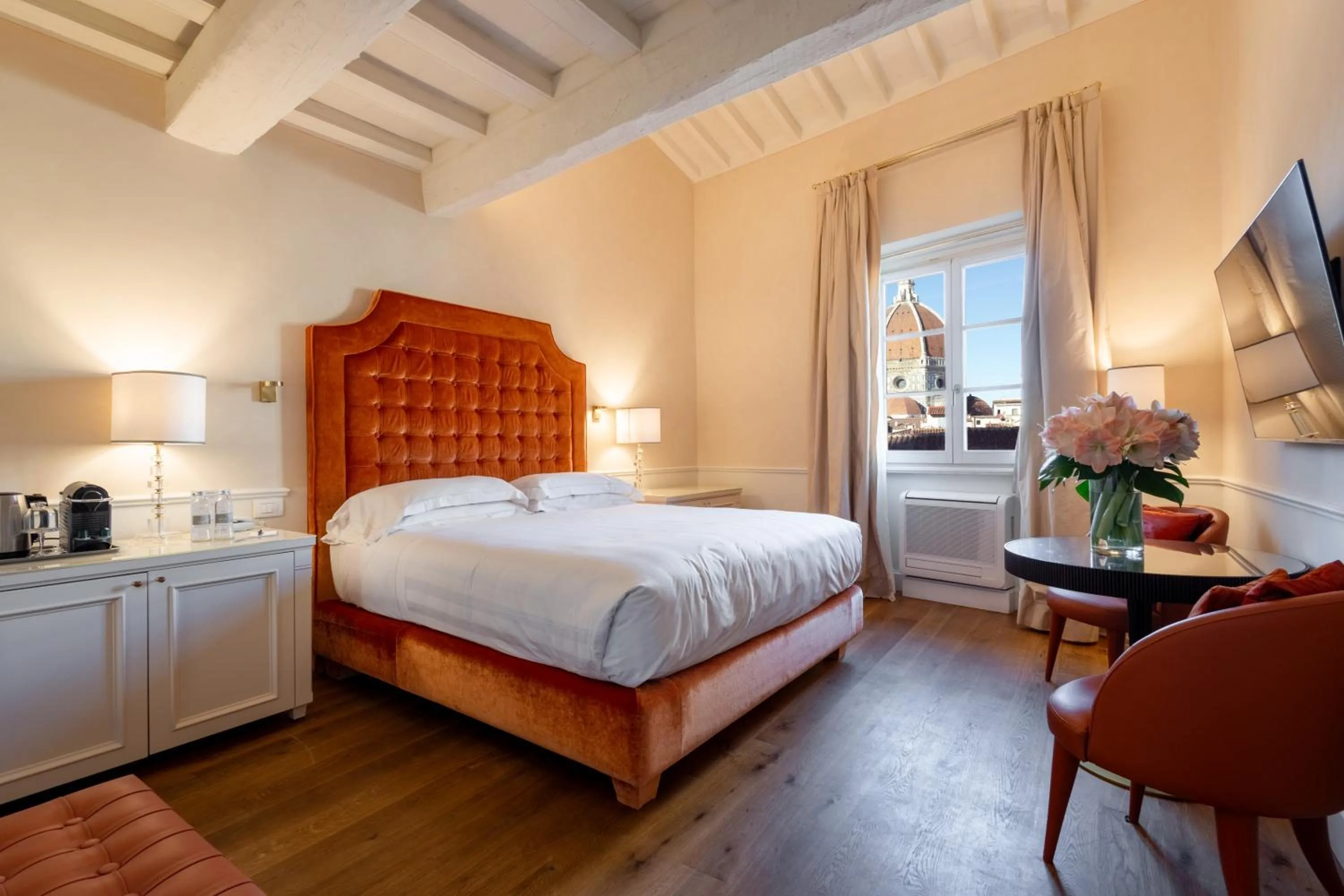 Bedroom, Bed in San Firenze Suites & Spa