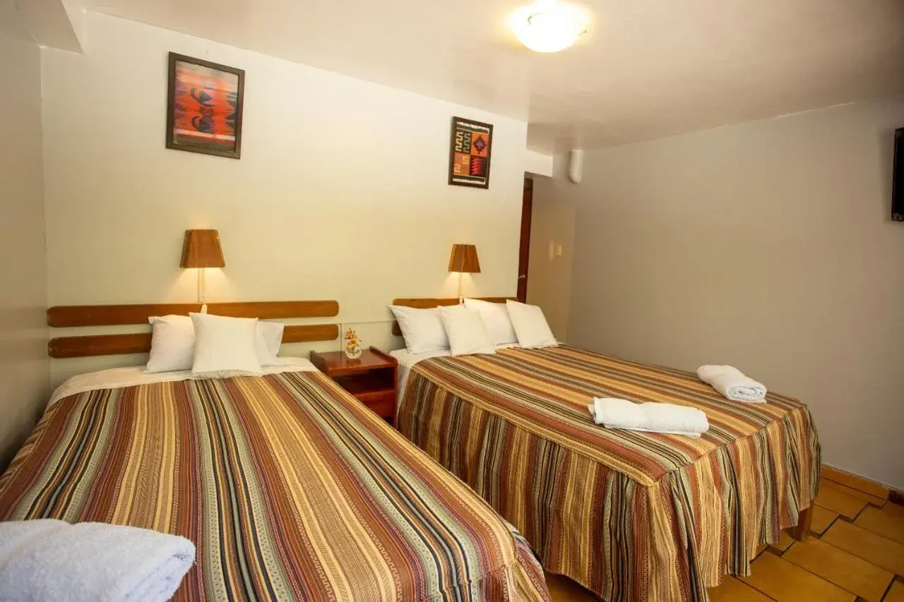 Family Room with River View in Hostal La Payacha MachuPicchu Family Room with River View in Hostal La Payacha MachuPicchu