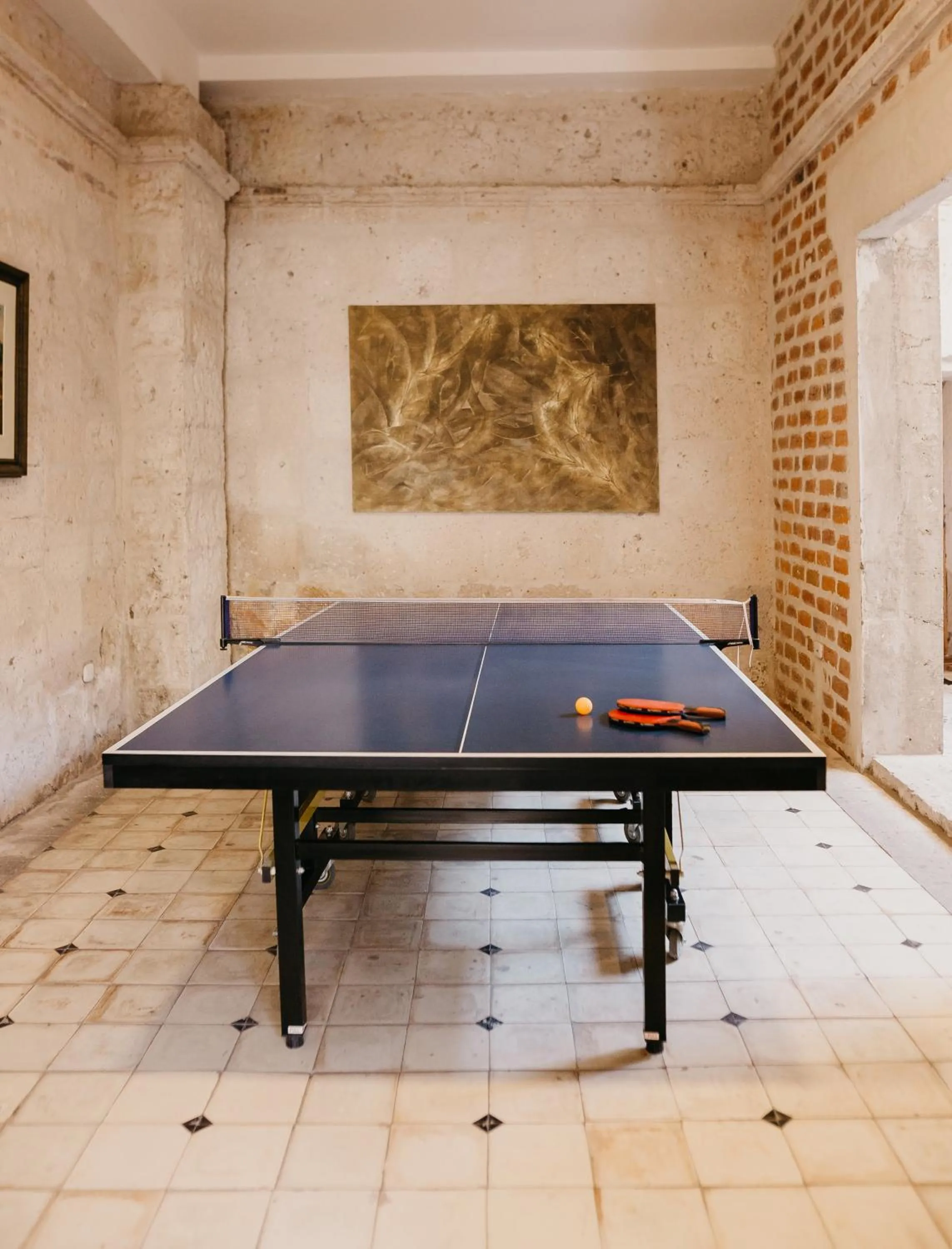 Game Room in La Hostería Boutique Hotel