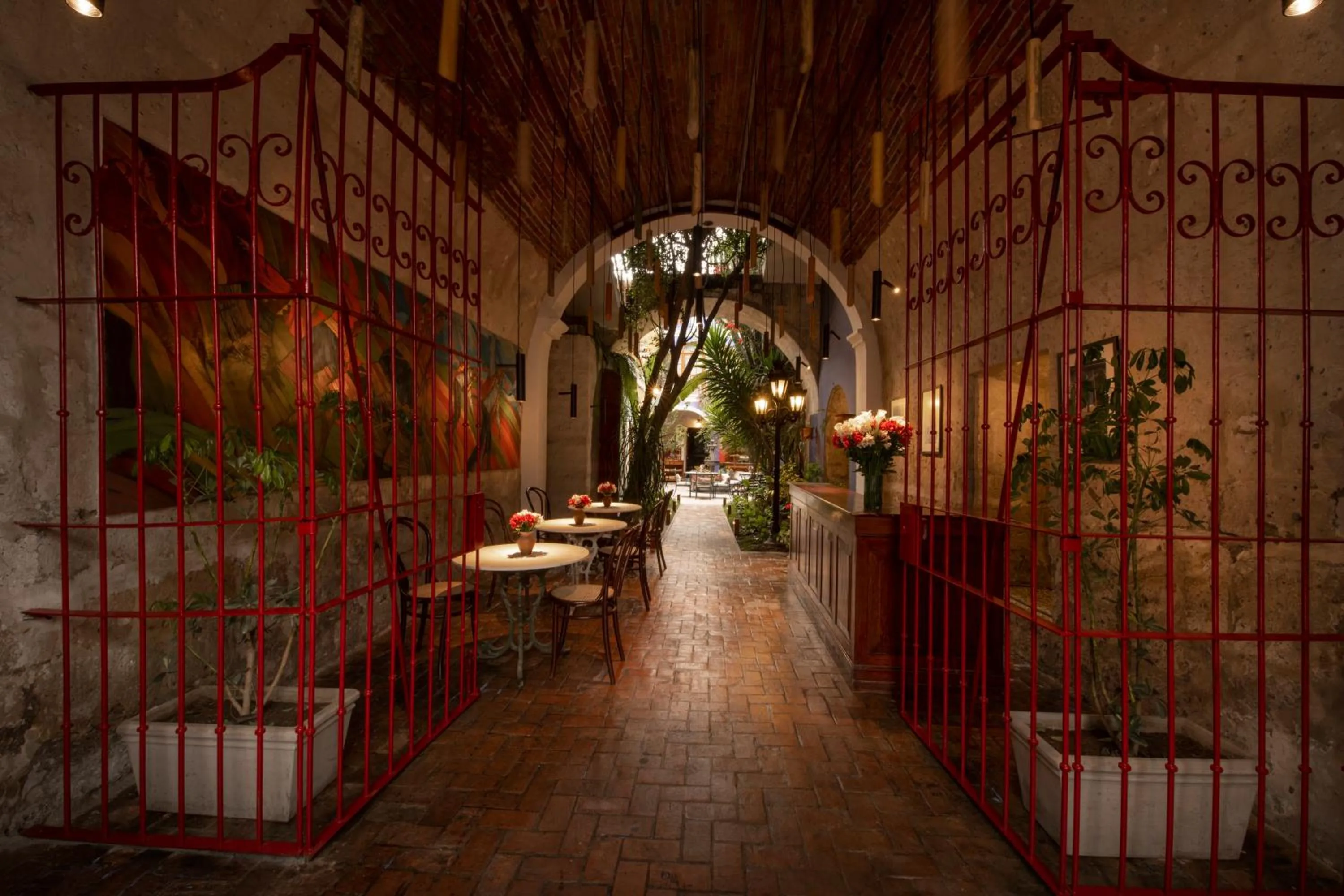 Restaurant/places to eat in La Hostería Boutique Hotel