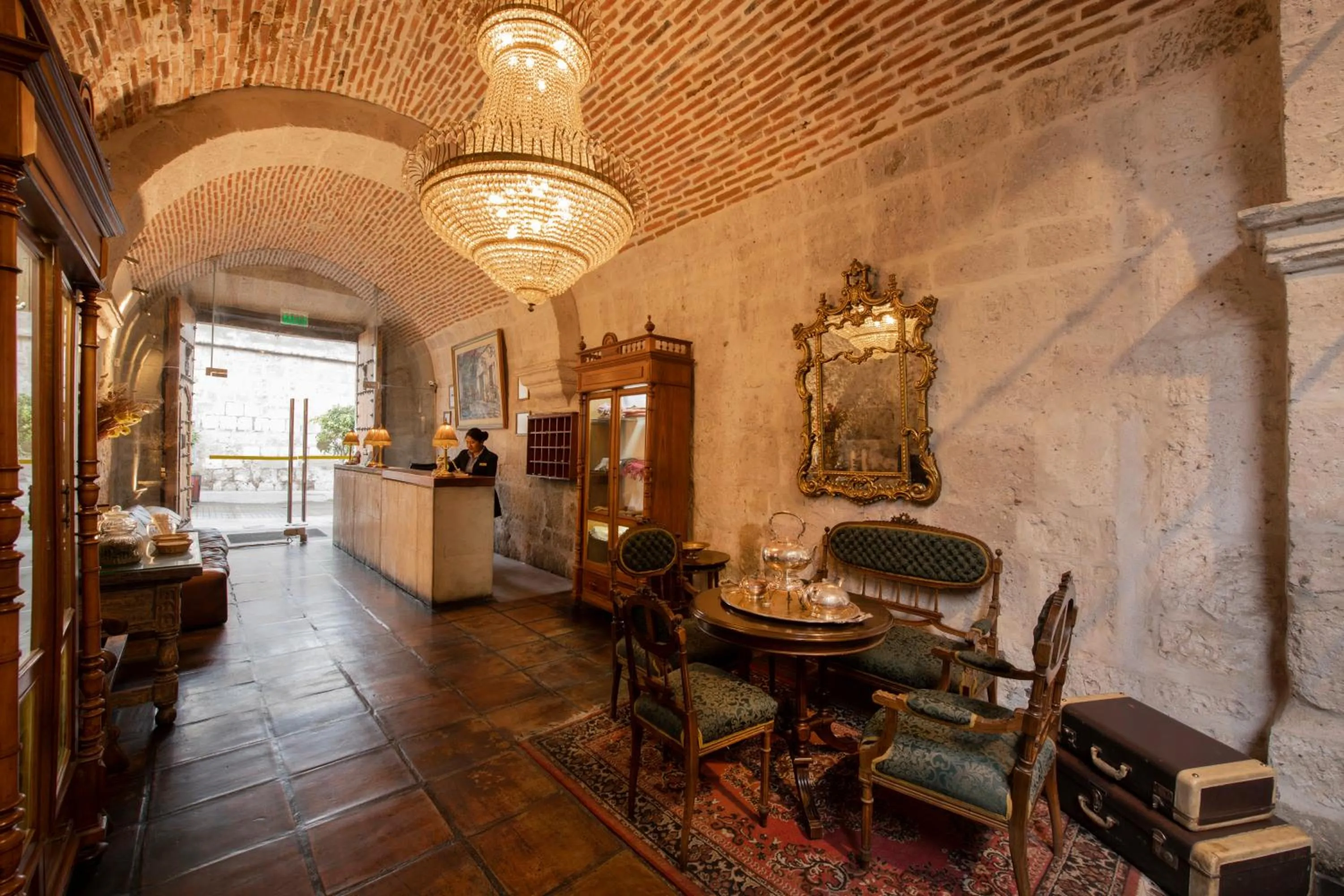 Living room in La Hostería Boutique Hotel