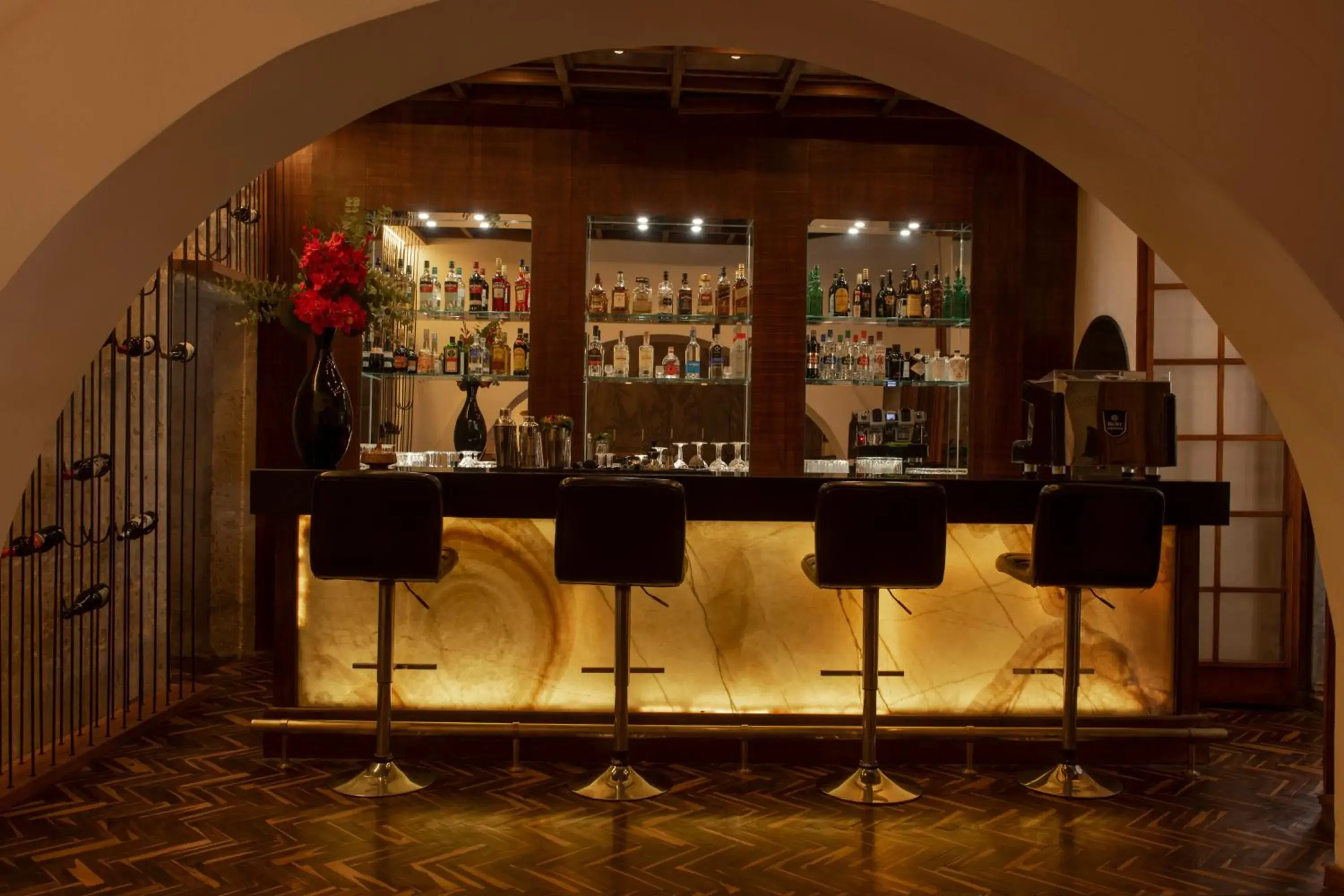 Lounge or bar in La Hostería Boutique Hotel Lounge or bar in La Hostería Boutique Hotel