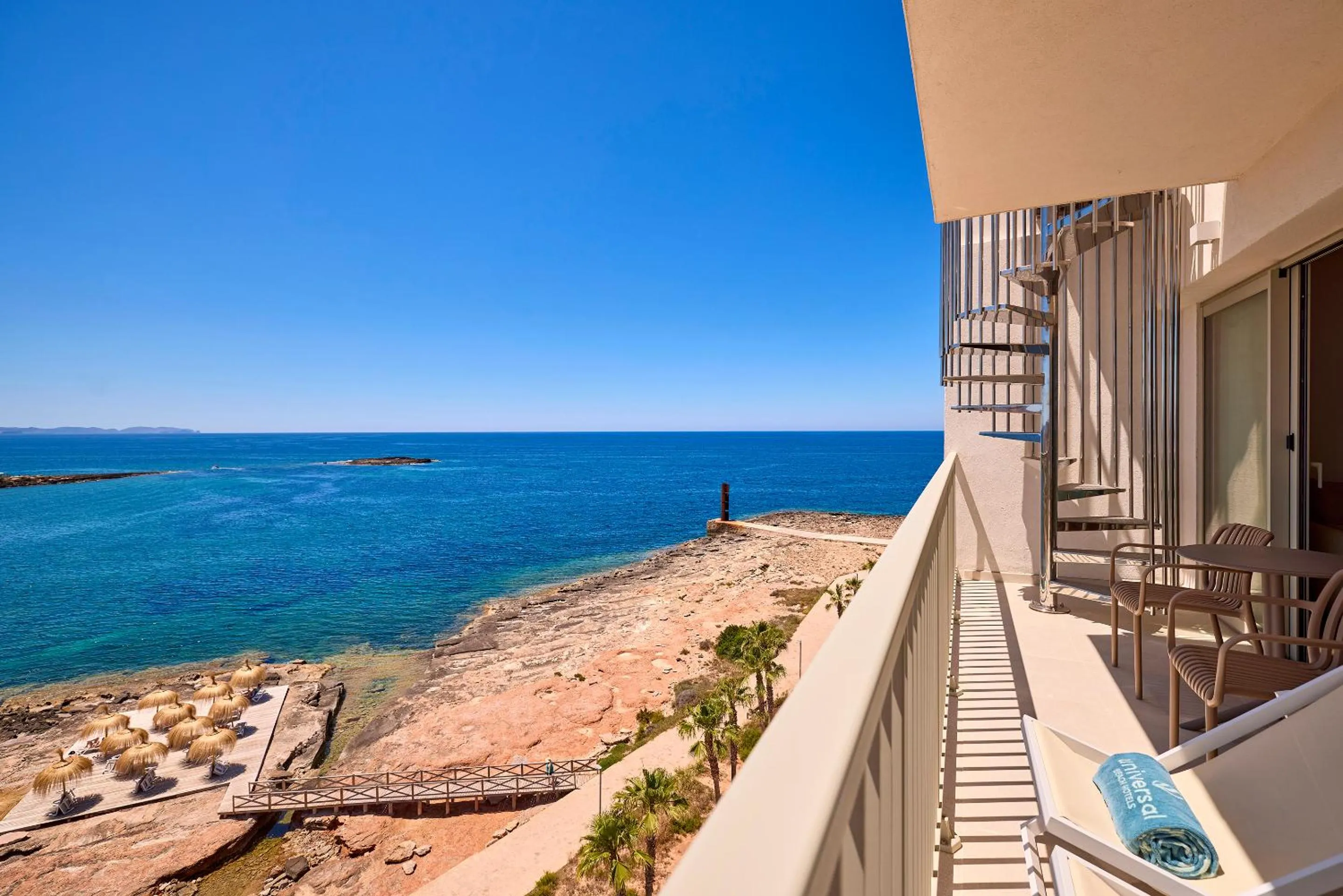 Balcony/Terrace in Universal Hotel Romantica