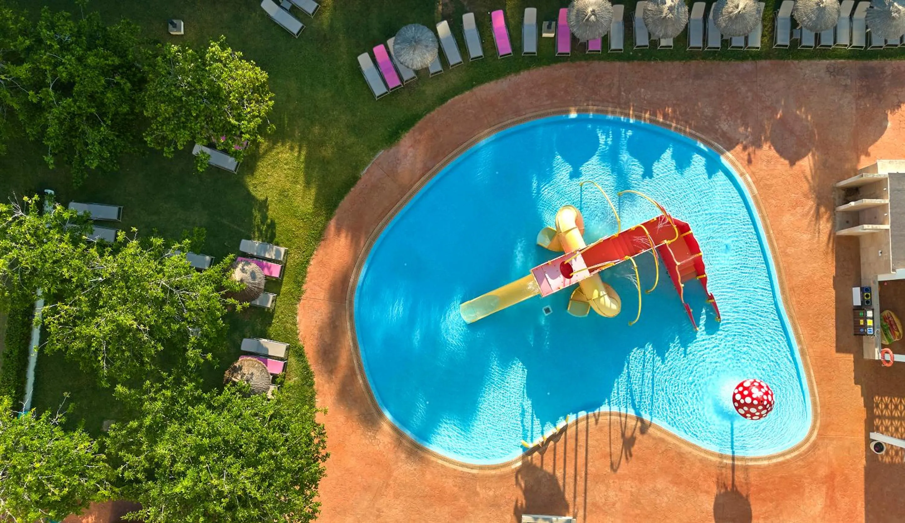 Aqua park in Universal Hotel Romantica