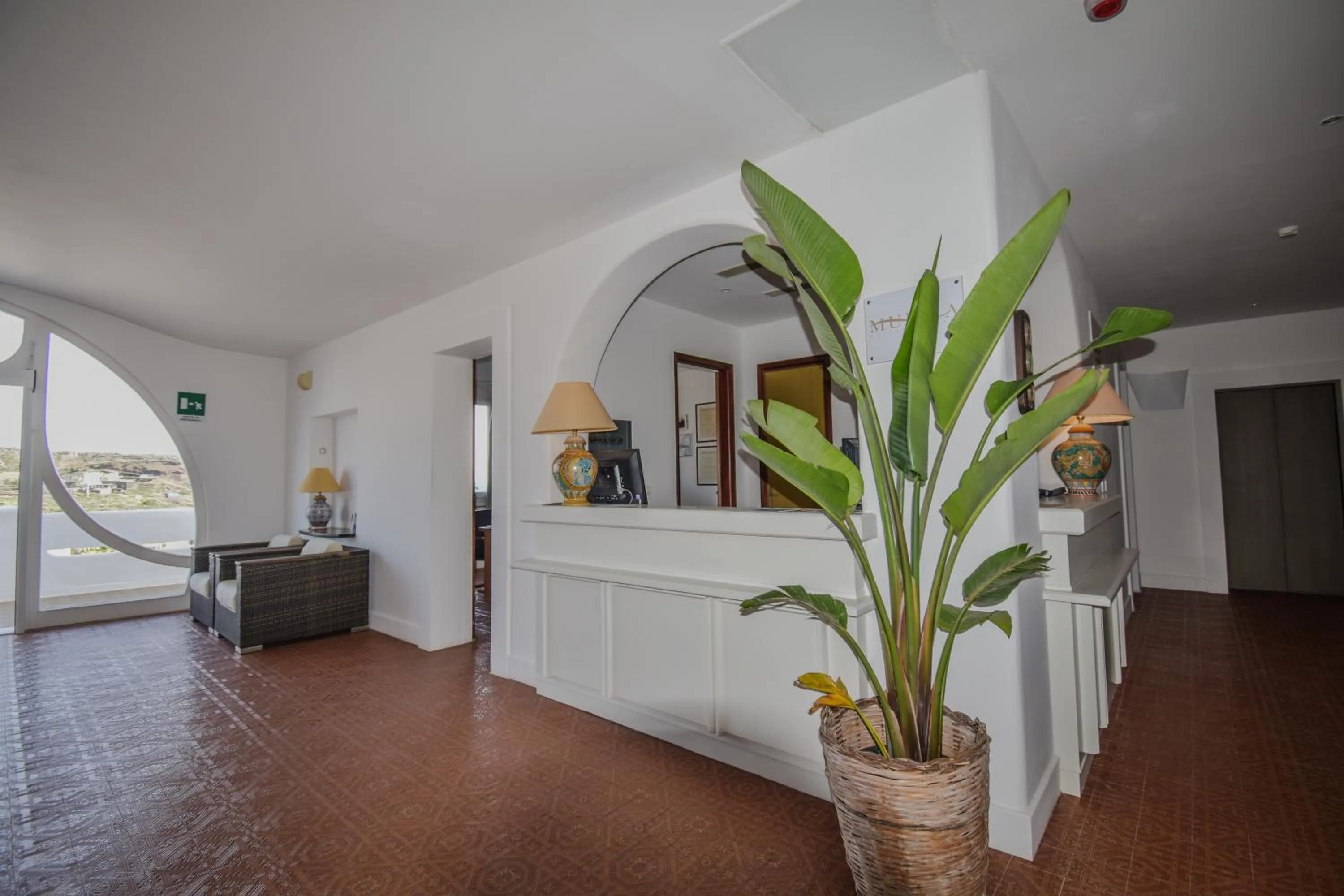 Lobby or reception in Mursia Wellness Hotel