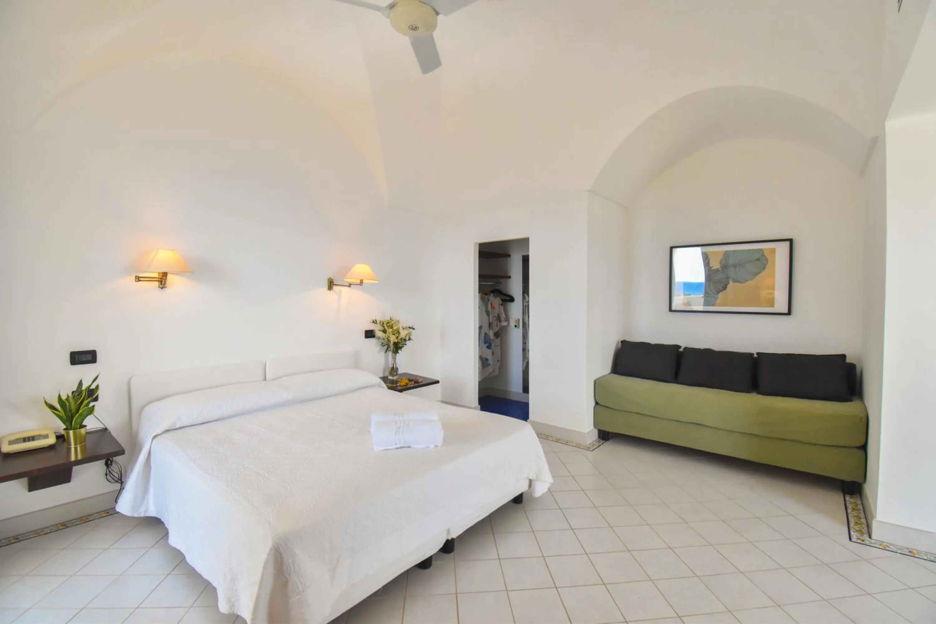 Bed in Mursia Wellness Hotel