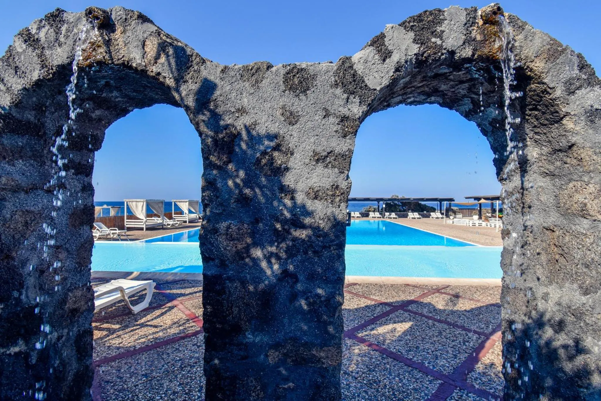 Swimming pool in Mursia Wellness Hotel