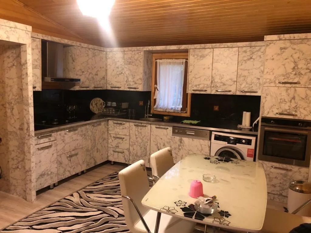 Kitchen or kitchenette in Village Garden Pansiyon