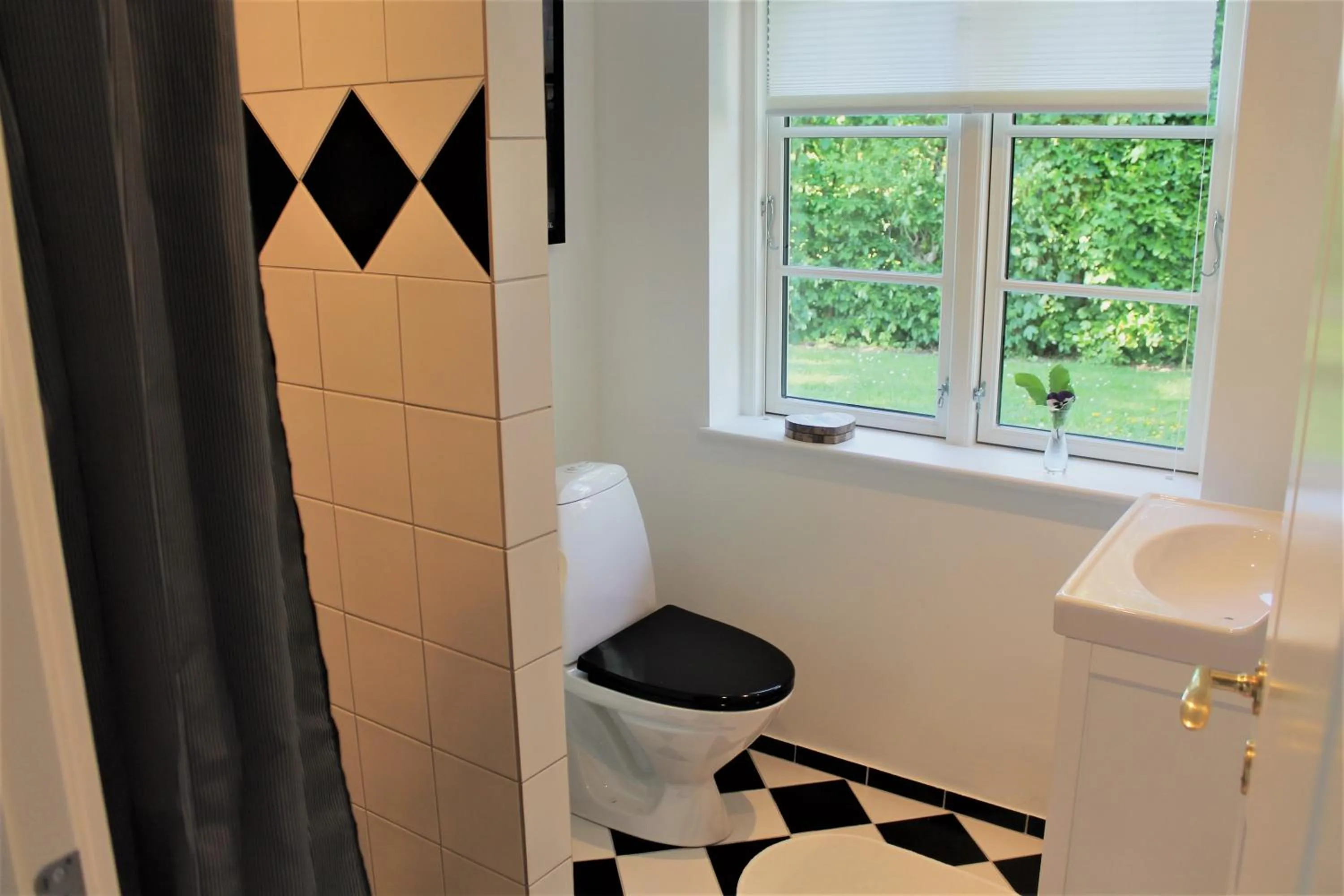 Bathroom in Jungshoved Præstegård B&B