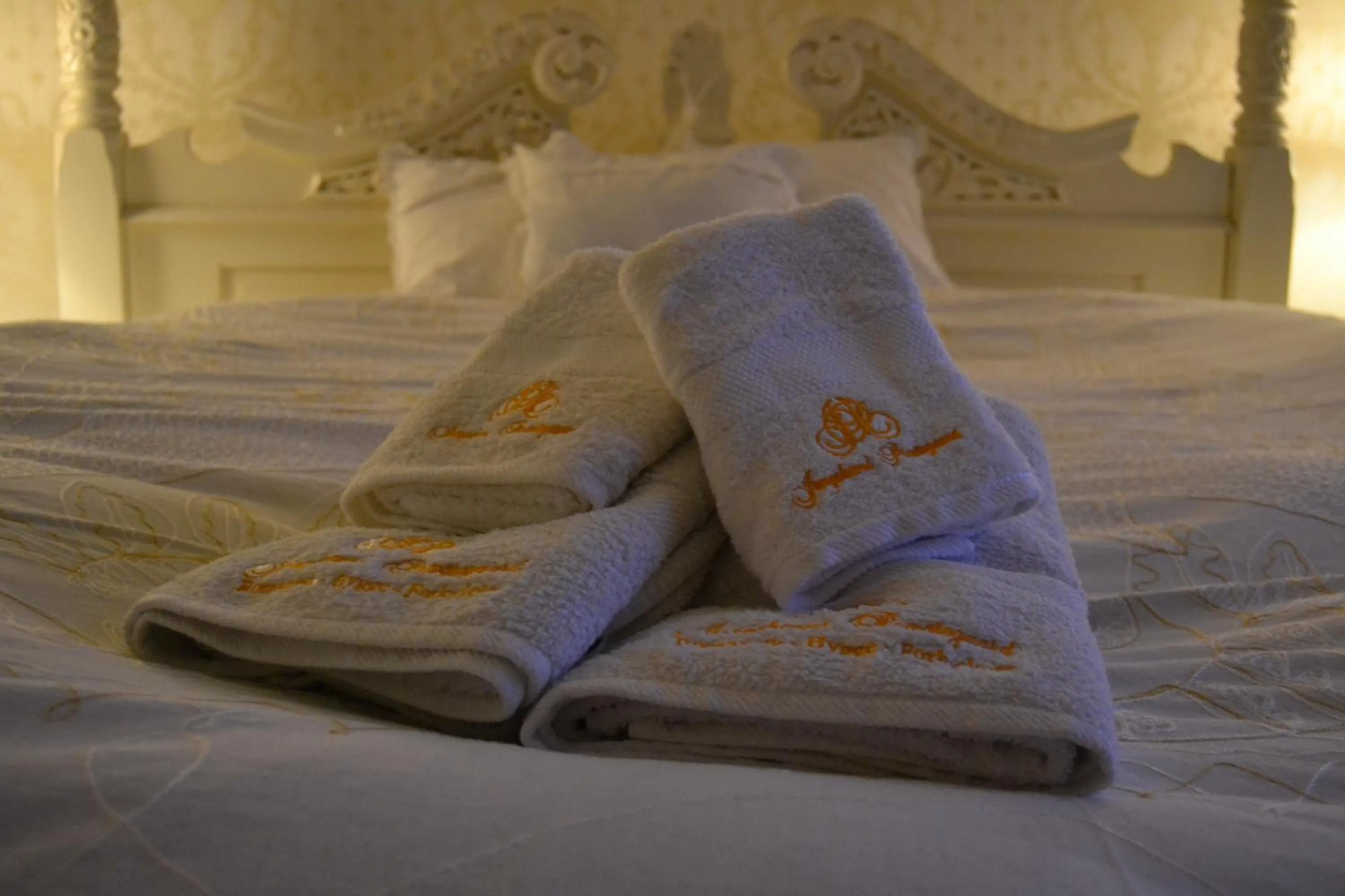 Bed in Jungshoved Præstegård B&B