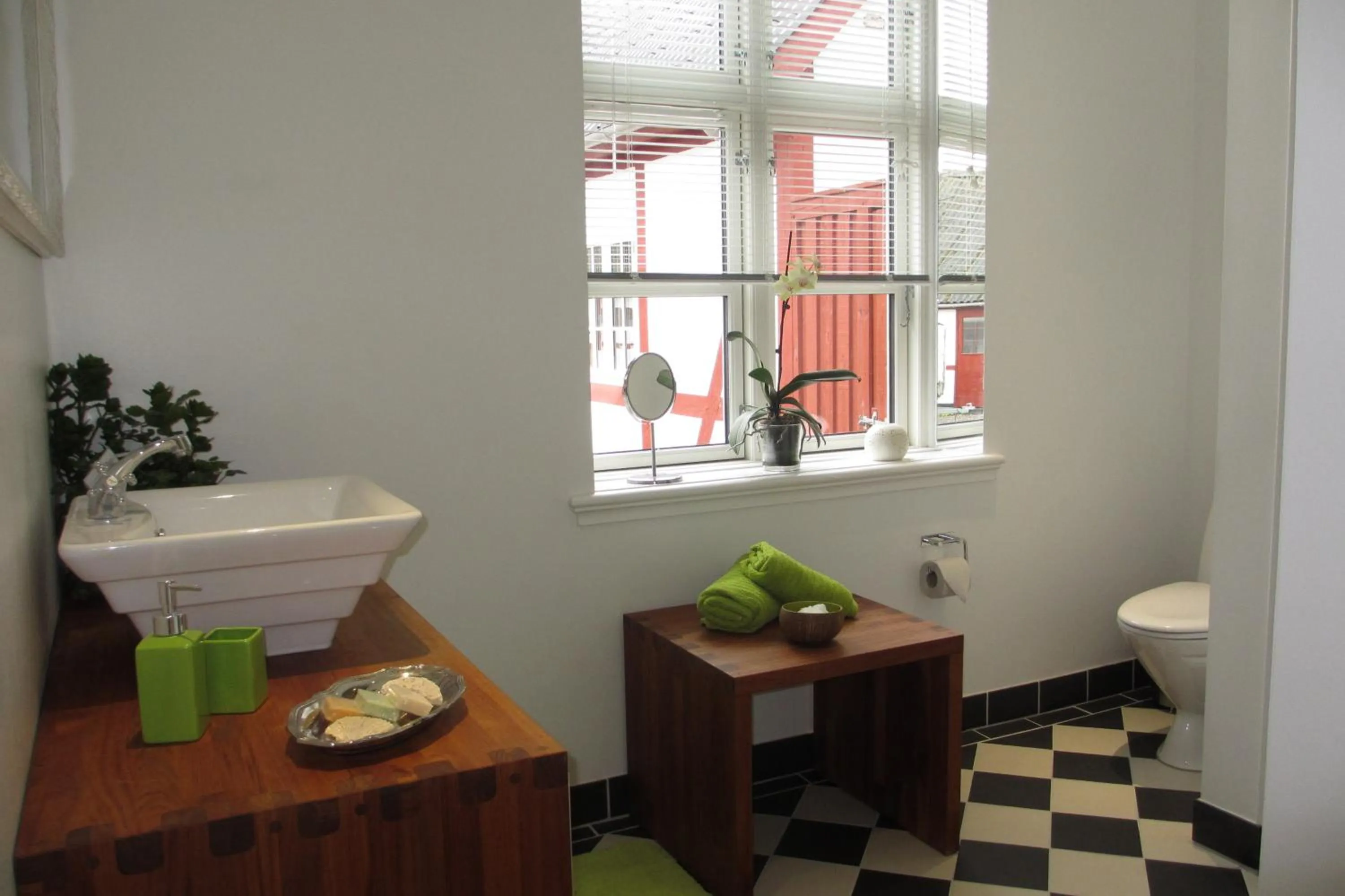 Bathroom in Jungshoved Præstegård B&B