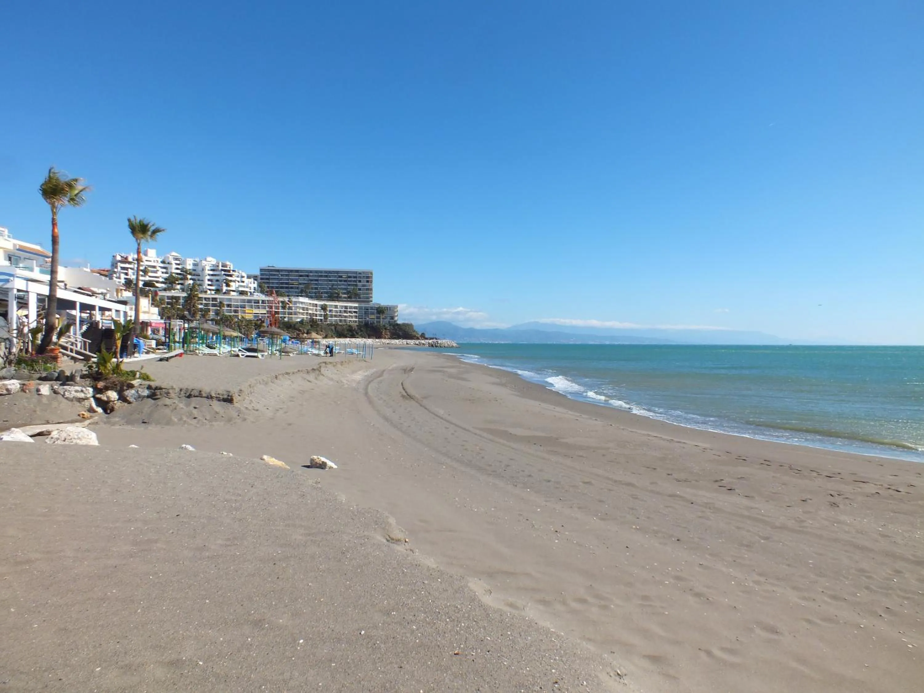 Beach in Apartamentos J&K