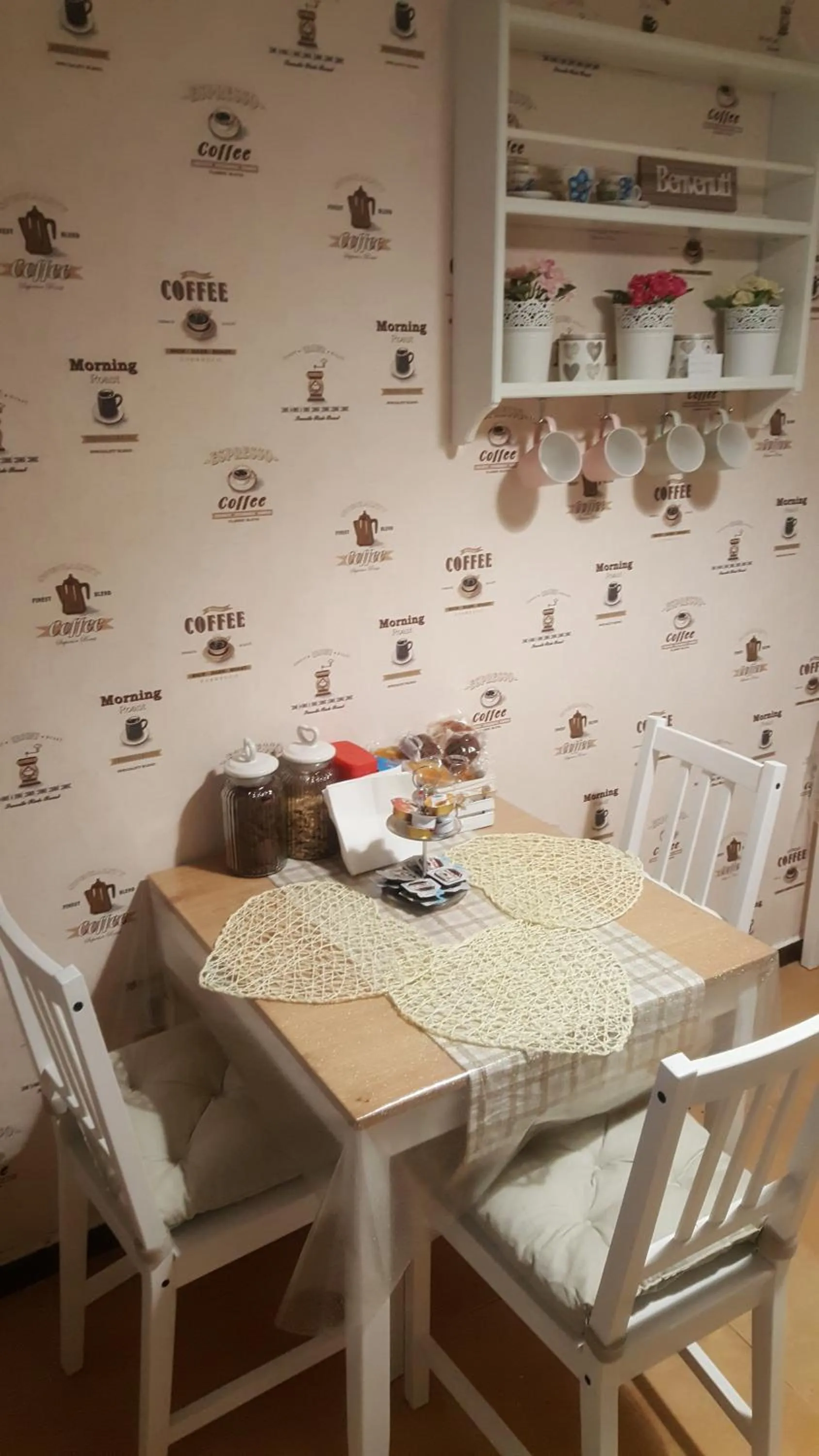 Dining area in B&B Casa William