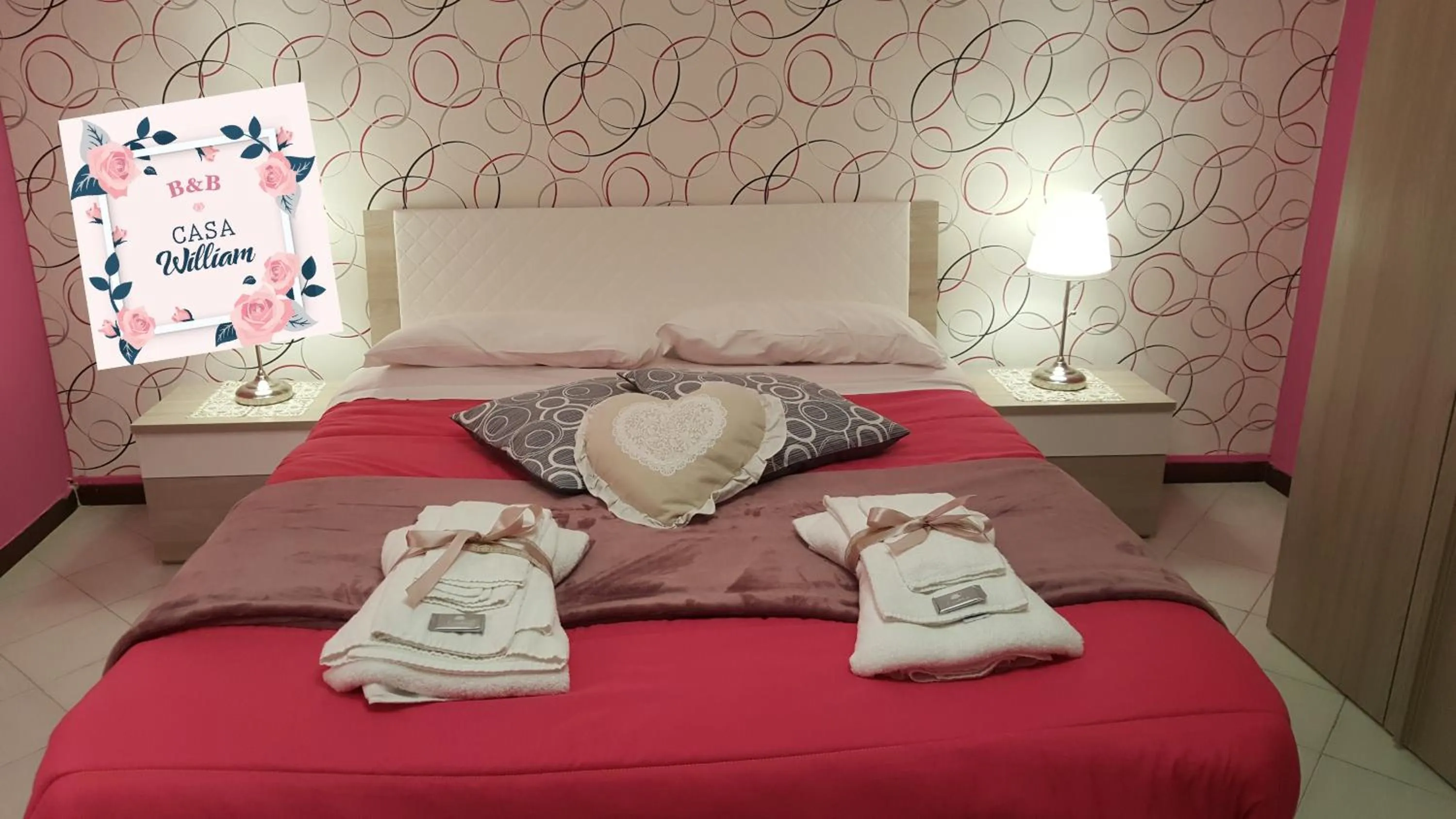 Bed in B&B Casa William