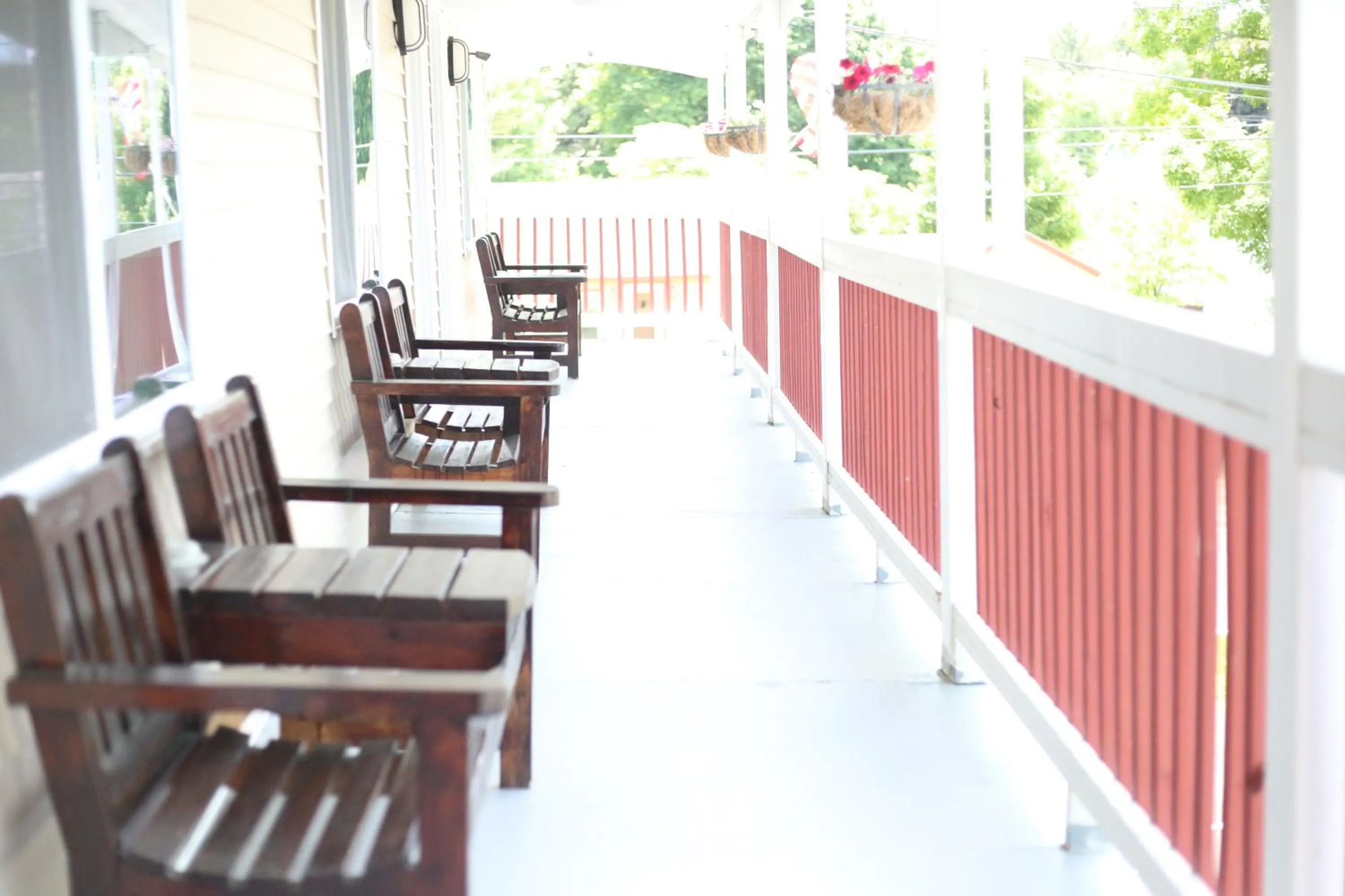 Balcony/Terrace in Cozy Corner Motel