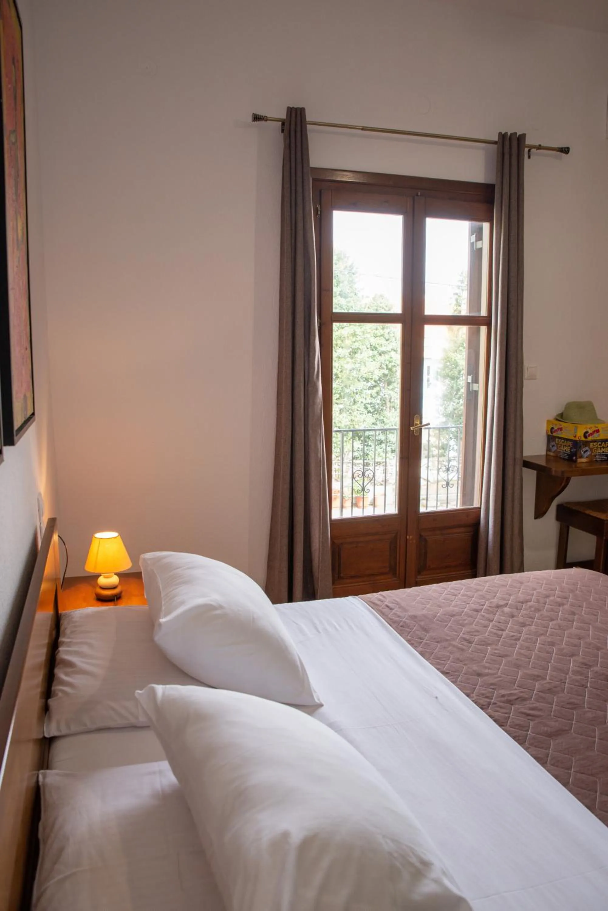 Bed in Hotel Cleopatra