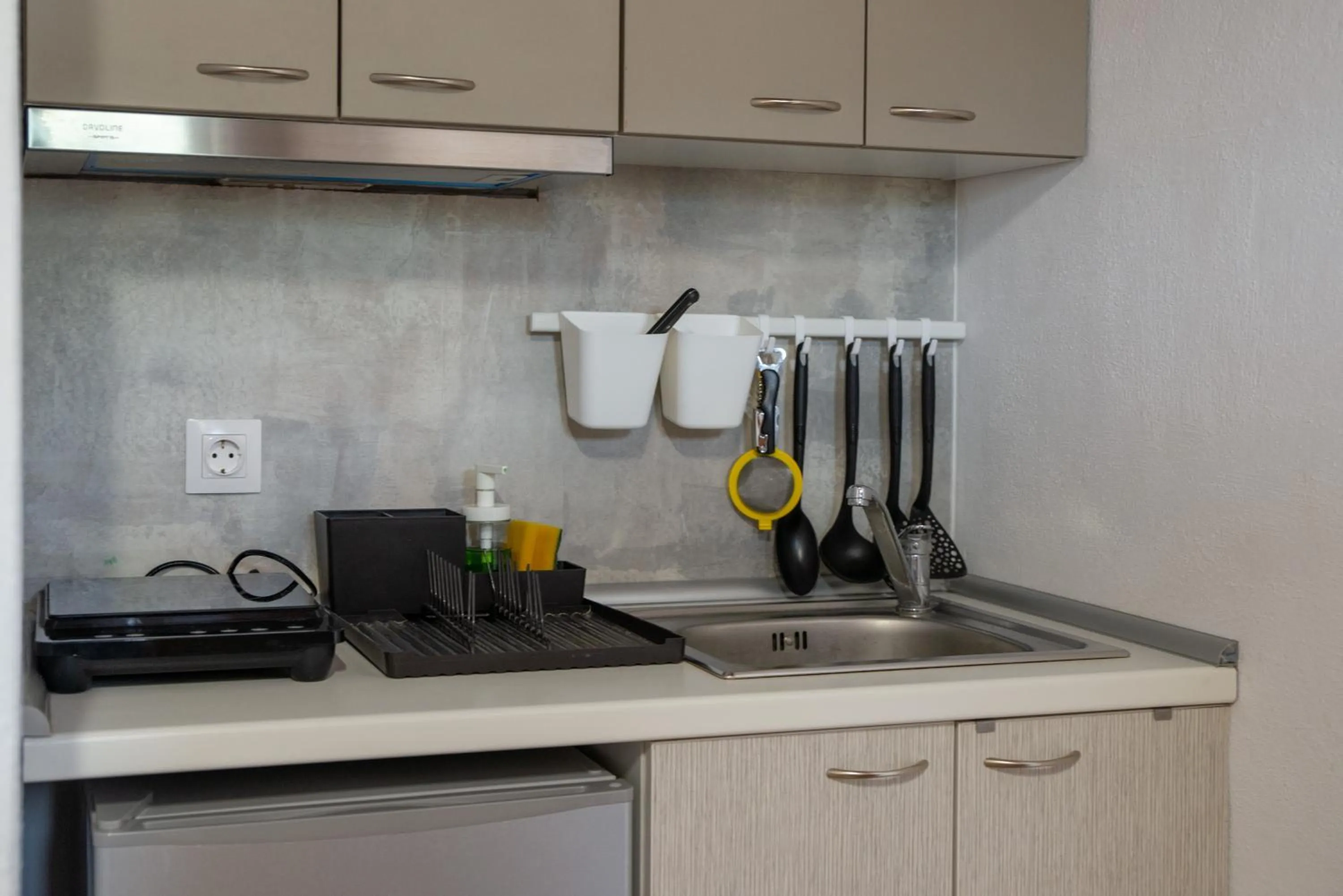 Kitchen or kitchenette in Hotel Cleopatra