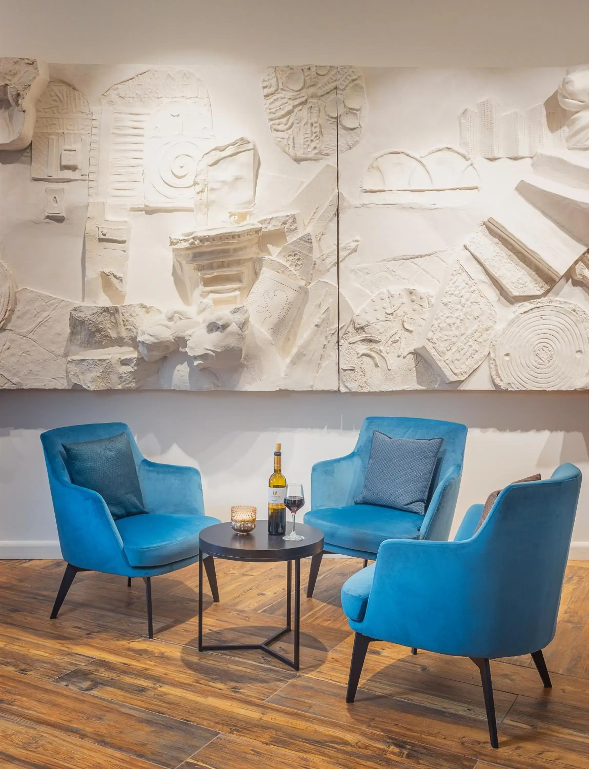 Living room in Cassia Hotel Jerusalem Living room in Cassia Hotel Jerusalem