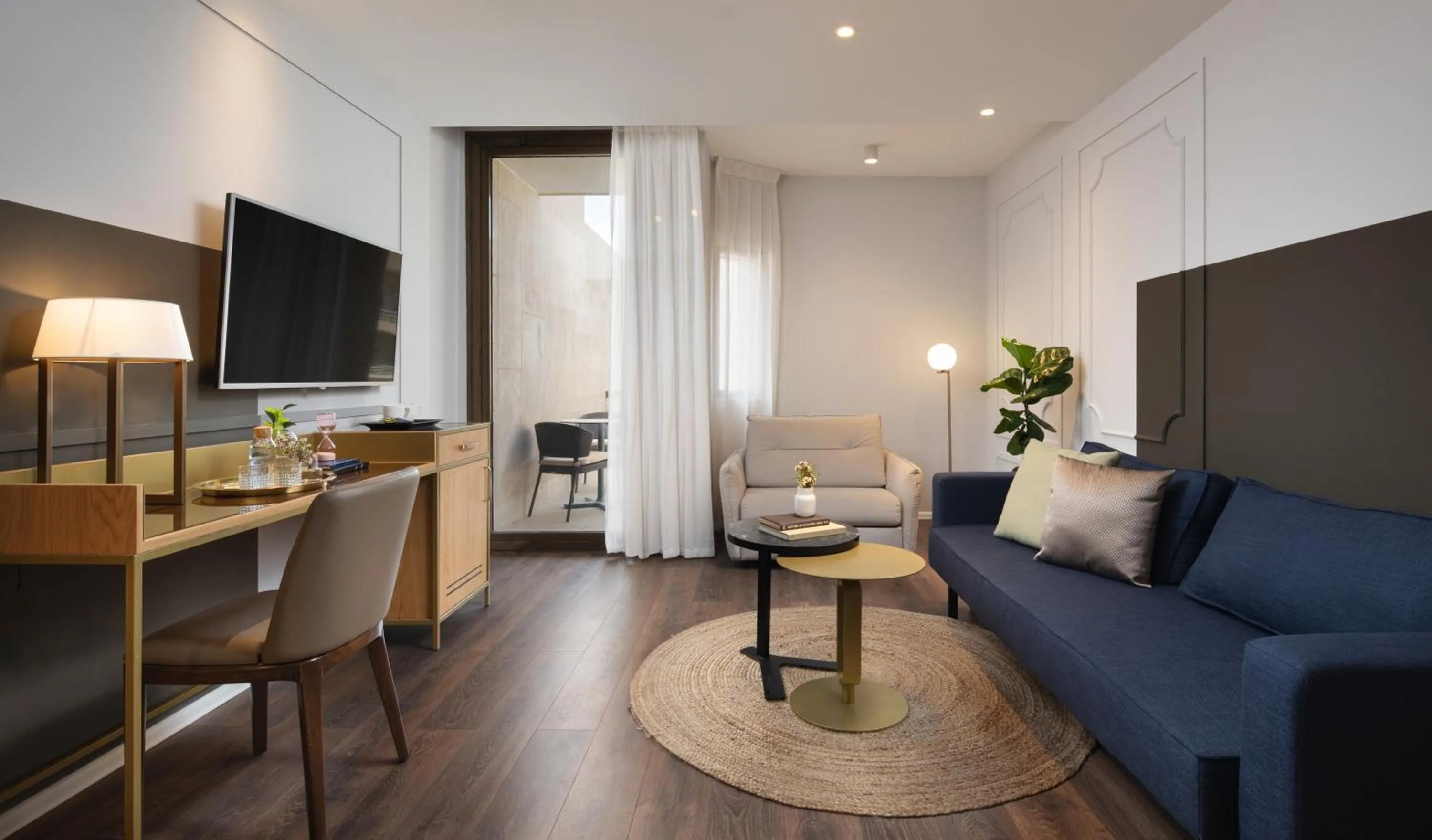 Living room in Cassia Hotel Jerusalem