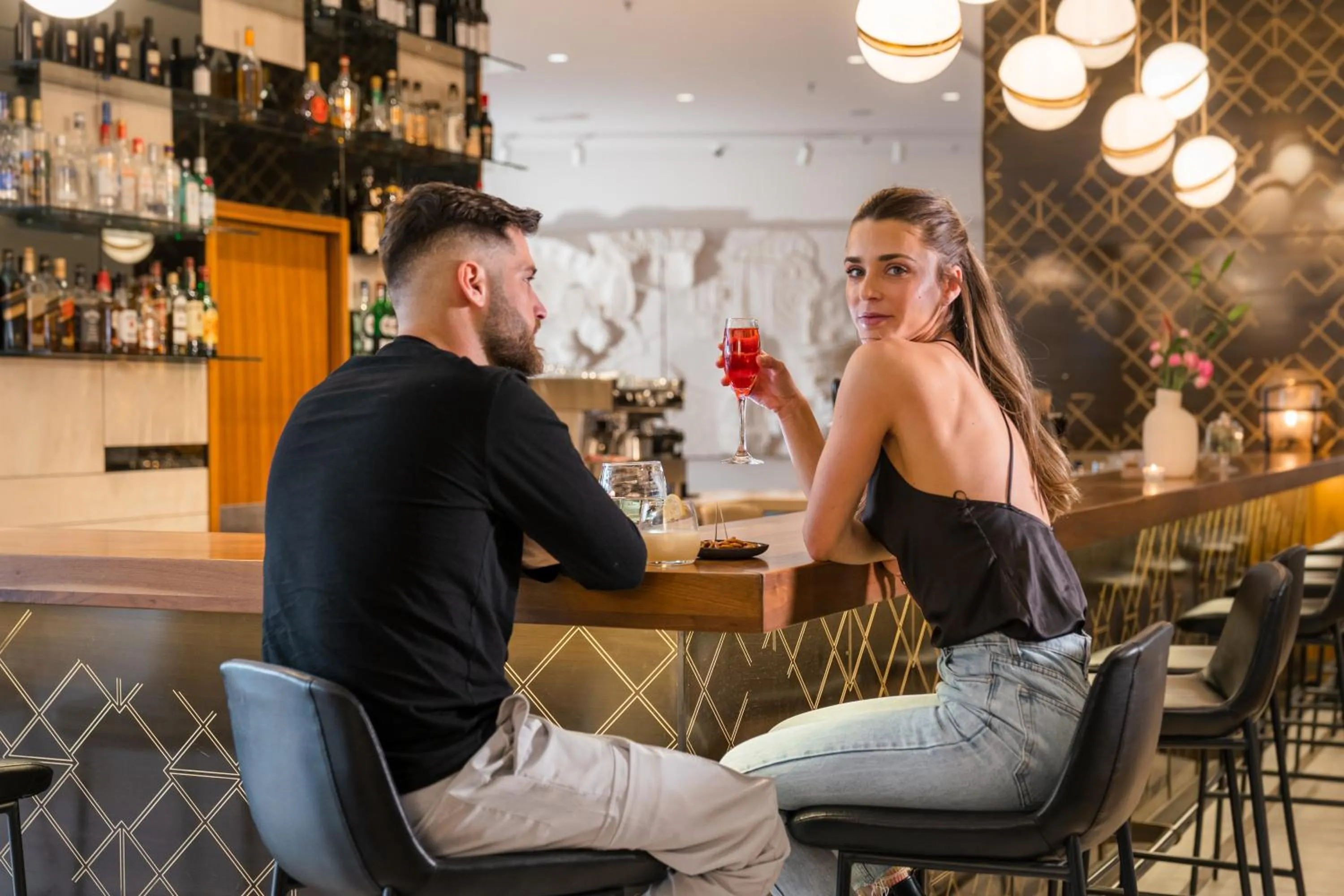 Lounge or bar in Cassia Hotel Jerusalem