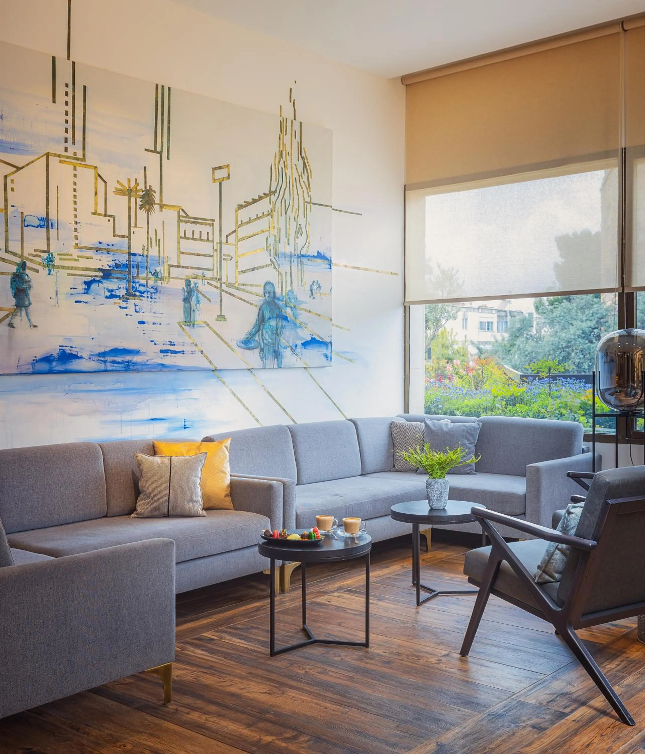 Lobby or reception in Cassia Hotel Jerusalem