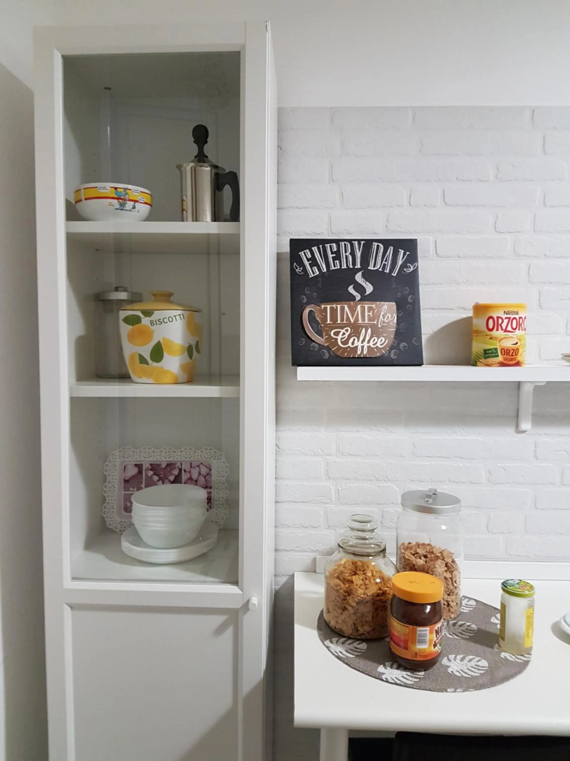 Food and drinks in Il Giardino Di Vico Neve