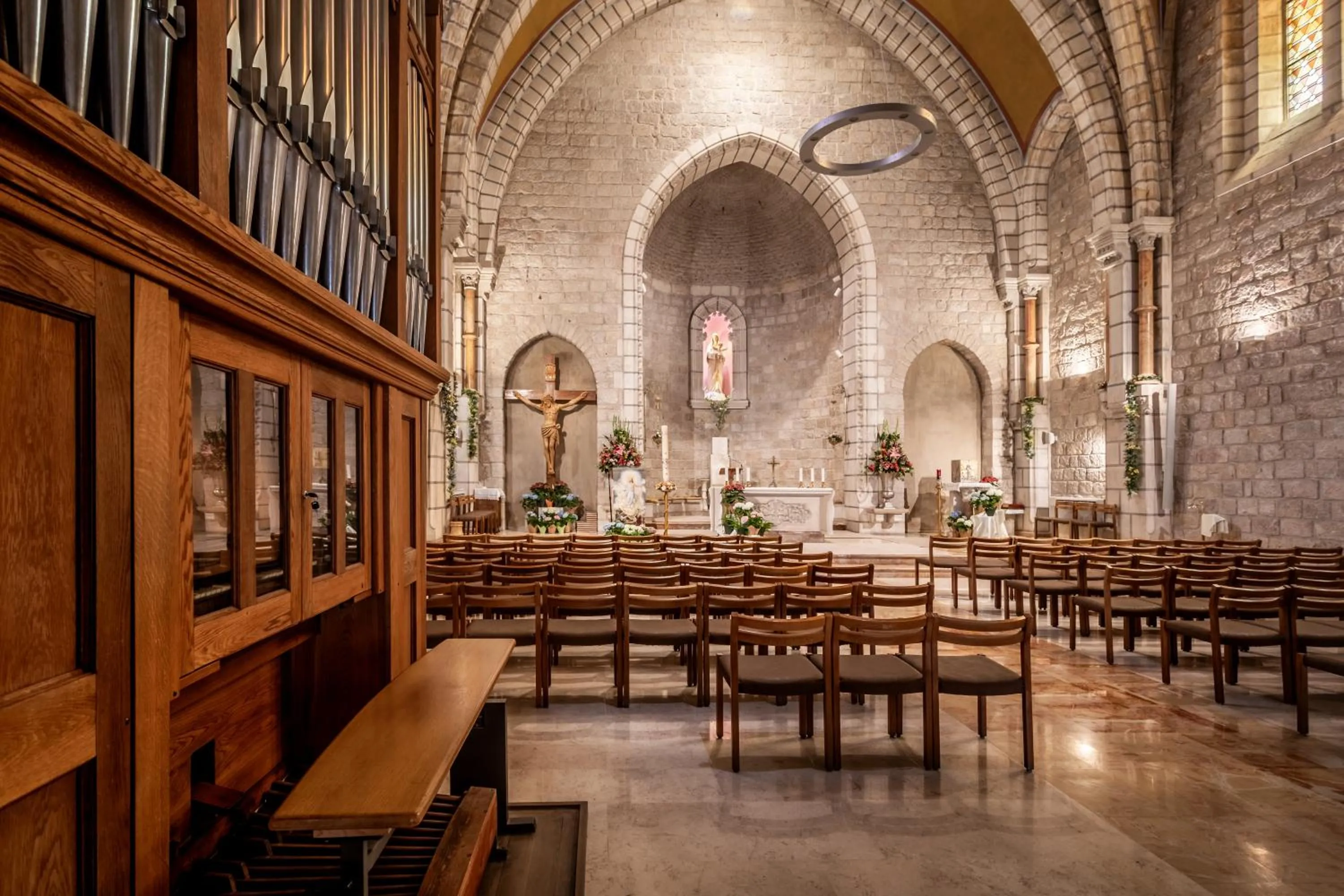 Place of worship in Notre Dame of Jerusalem Center